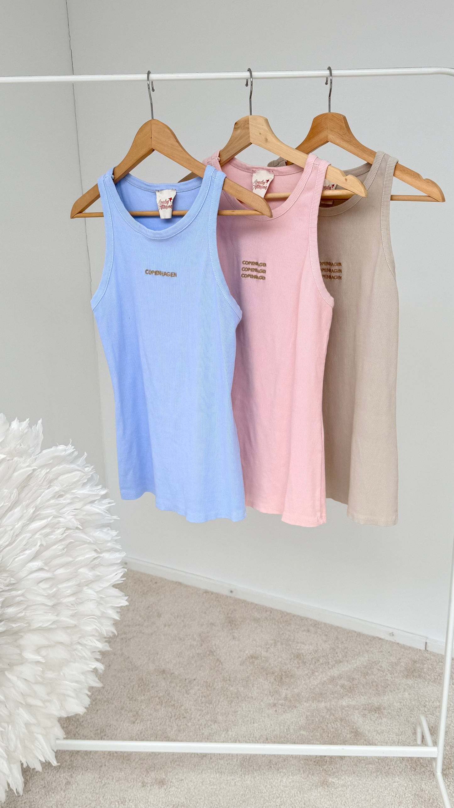 TANK TOP "VERSCHIEDENE FARBEN " COPENHAGEN"