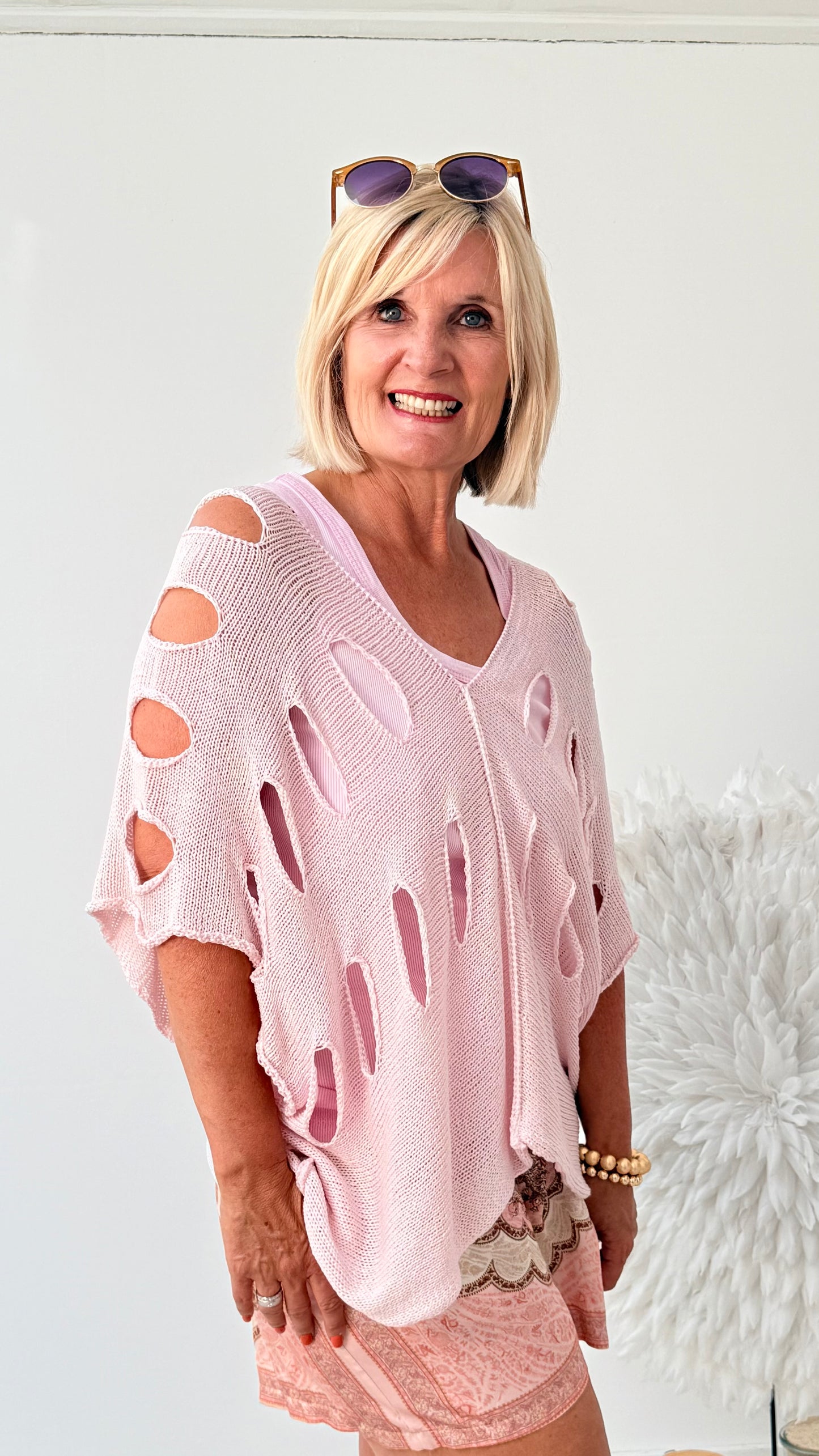 PULLI GELÖCHERT "ROSA"