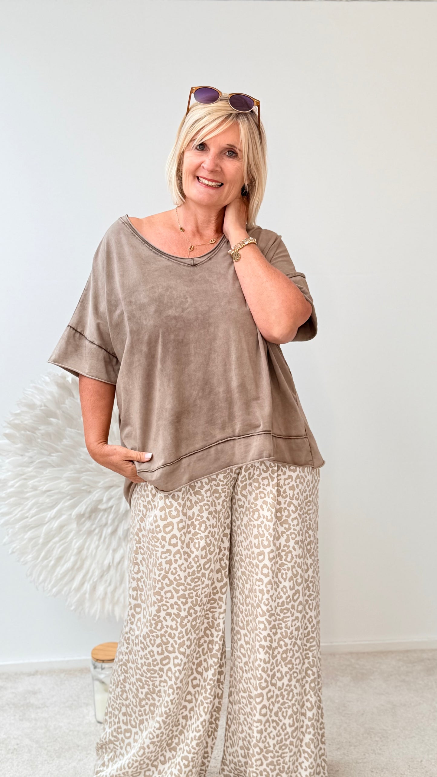 SHIRT OVERSIZE "CAPUCCINO"