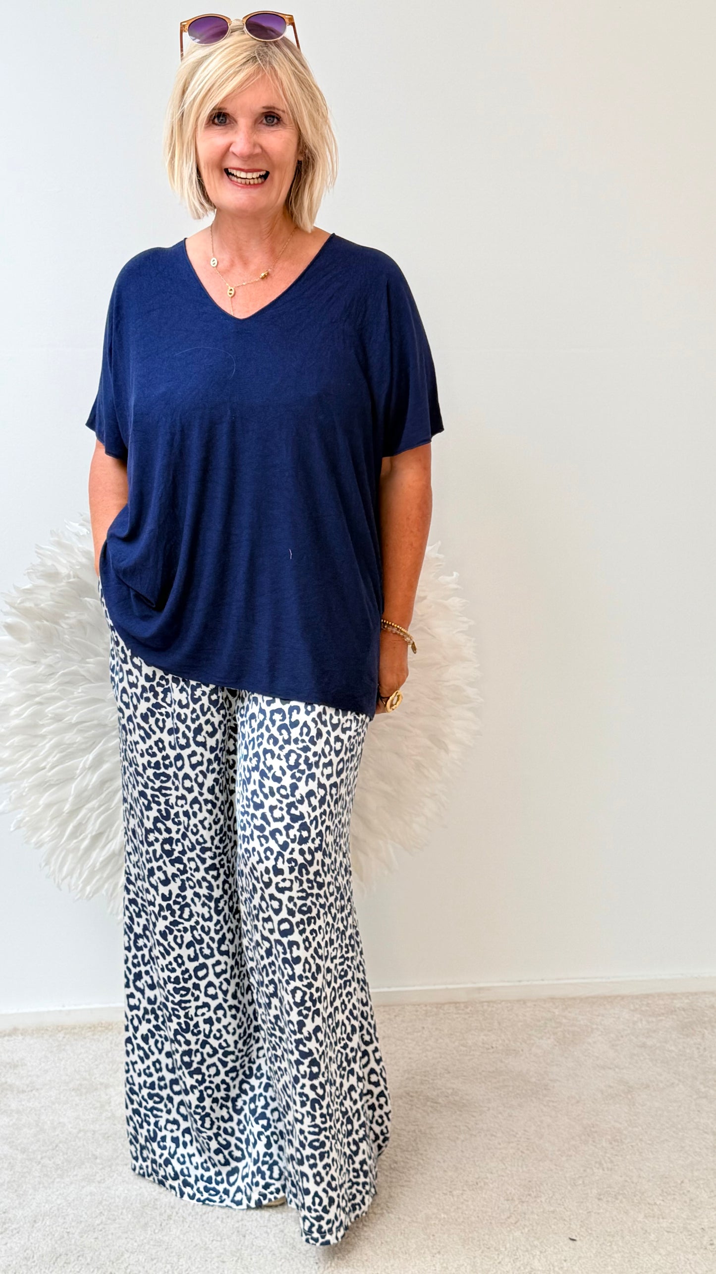 HOSE ANIMAL"BLAU"