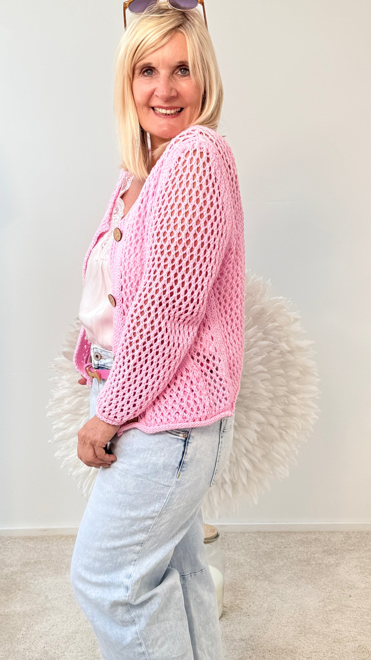 STRICKJACKE“ROSA