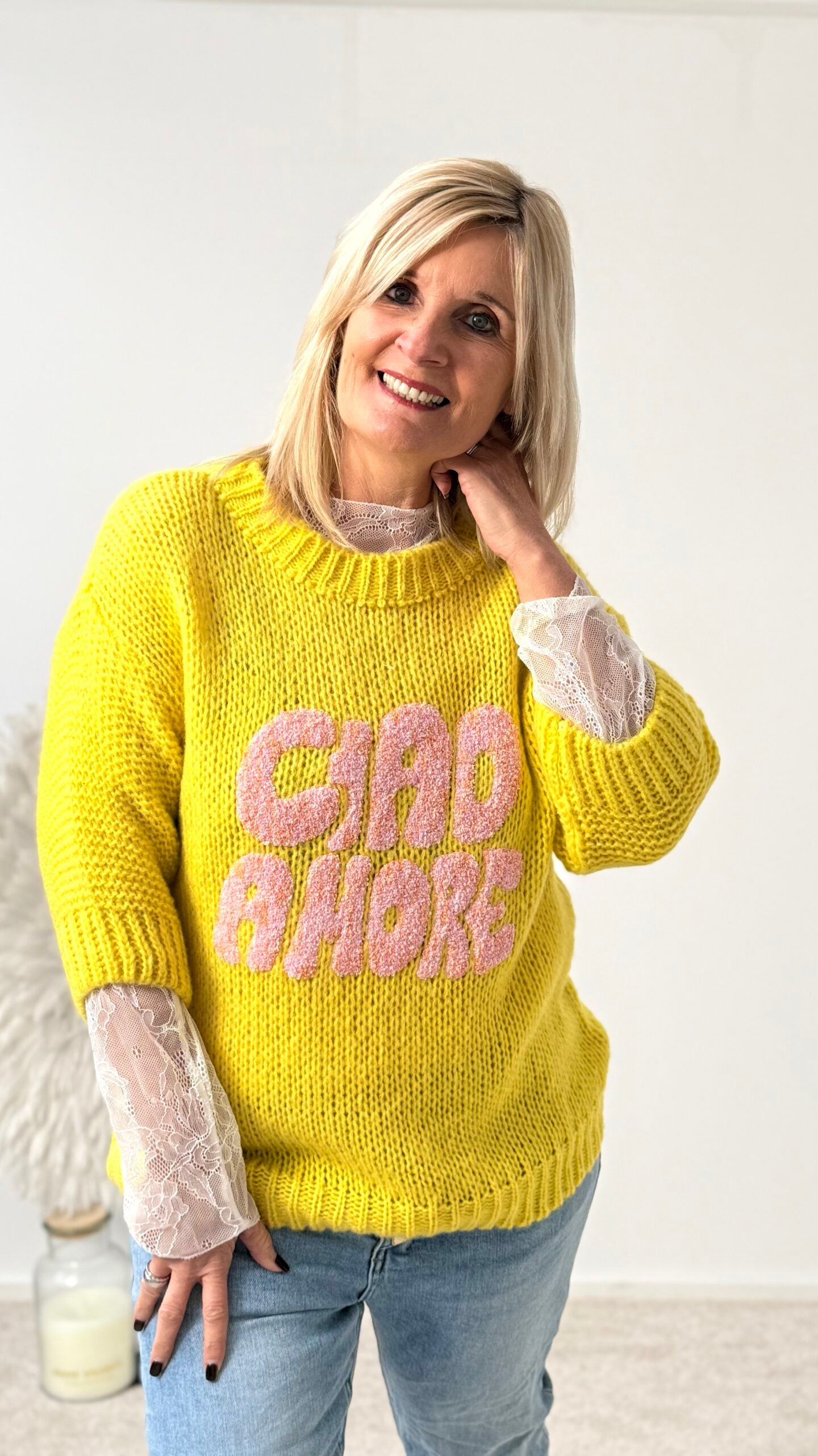 PULLI "AMOUR"GELB