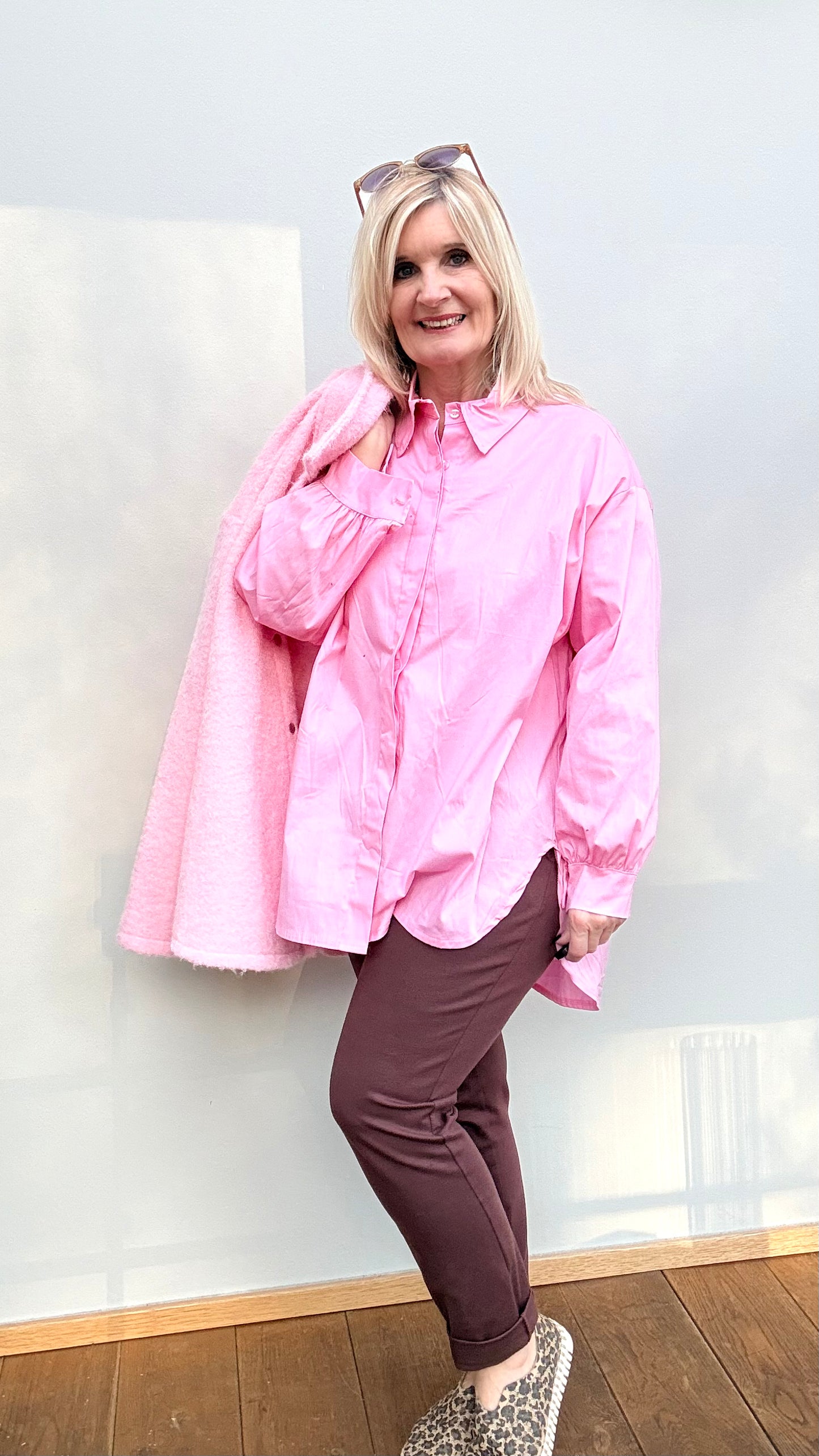 LONG BLUSE "ROSA"
