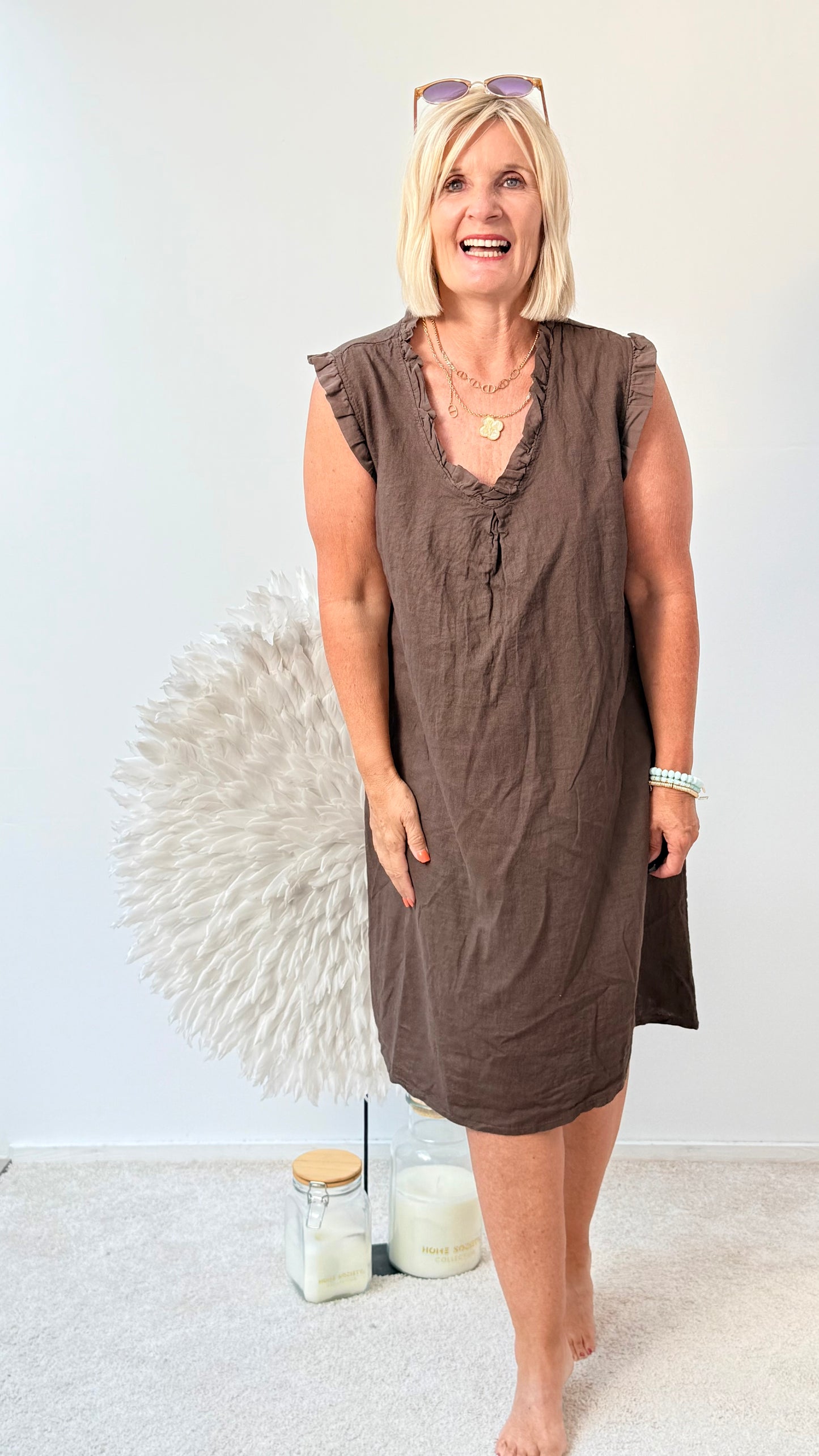 KLEID" POLLY" BRAUN"