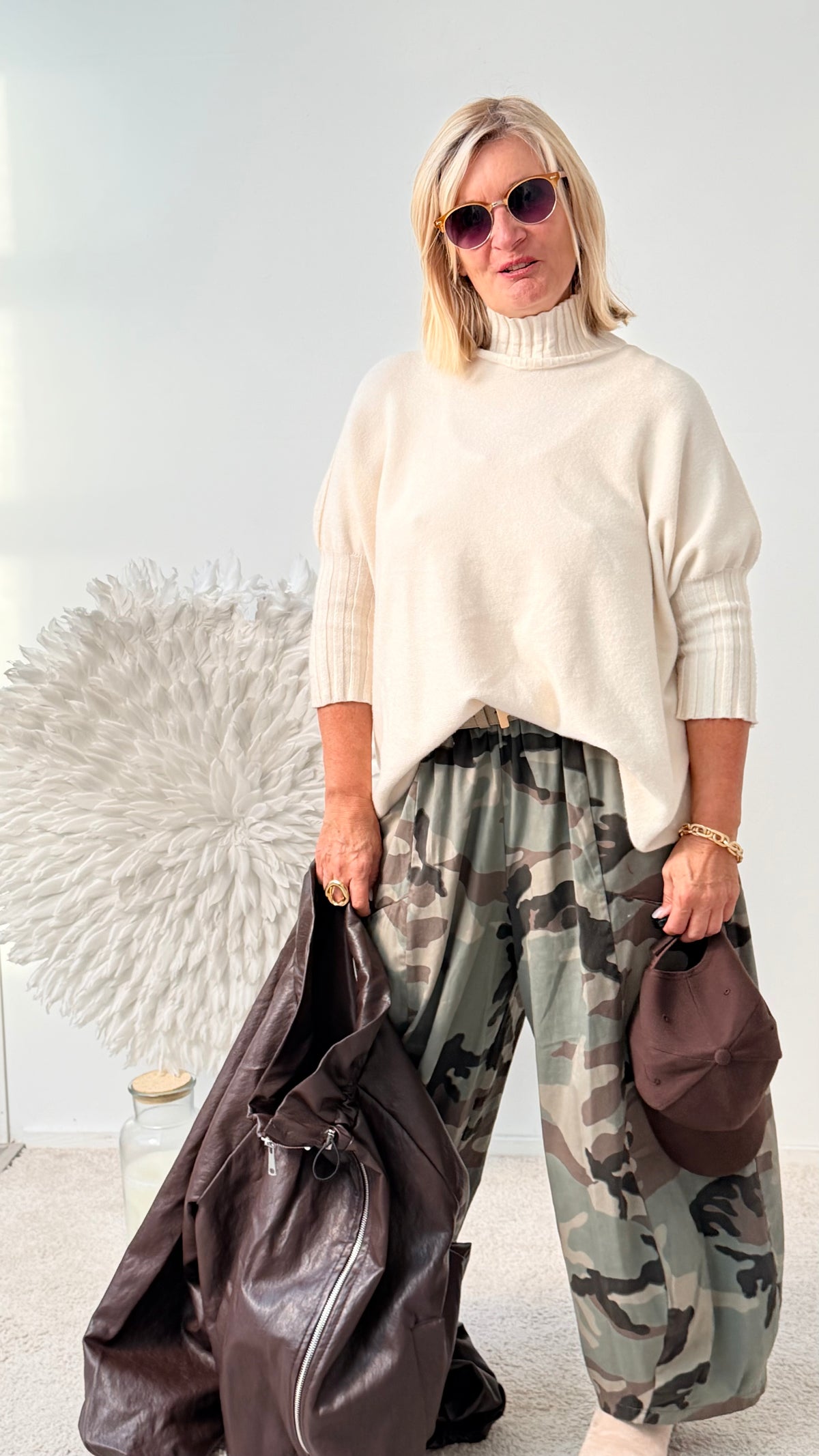 HOSE IM CAMOUFLAGE - MUSTER