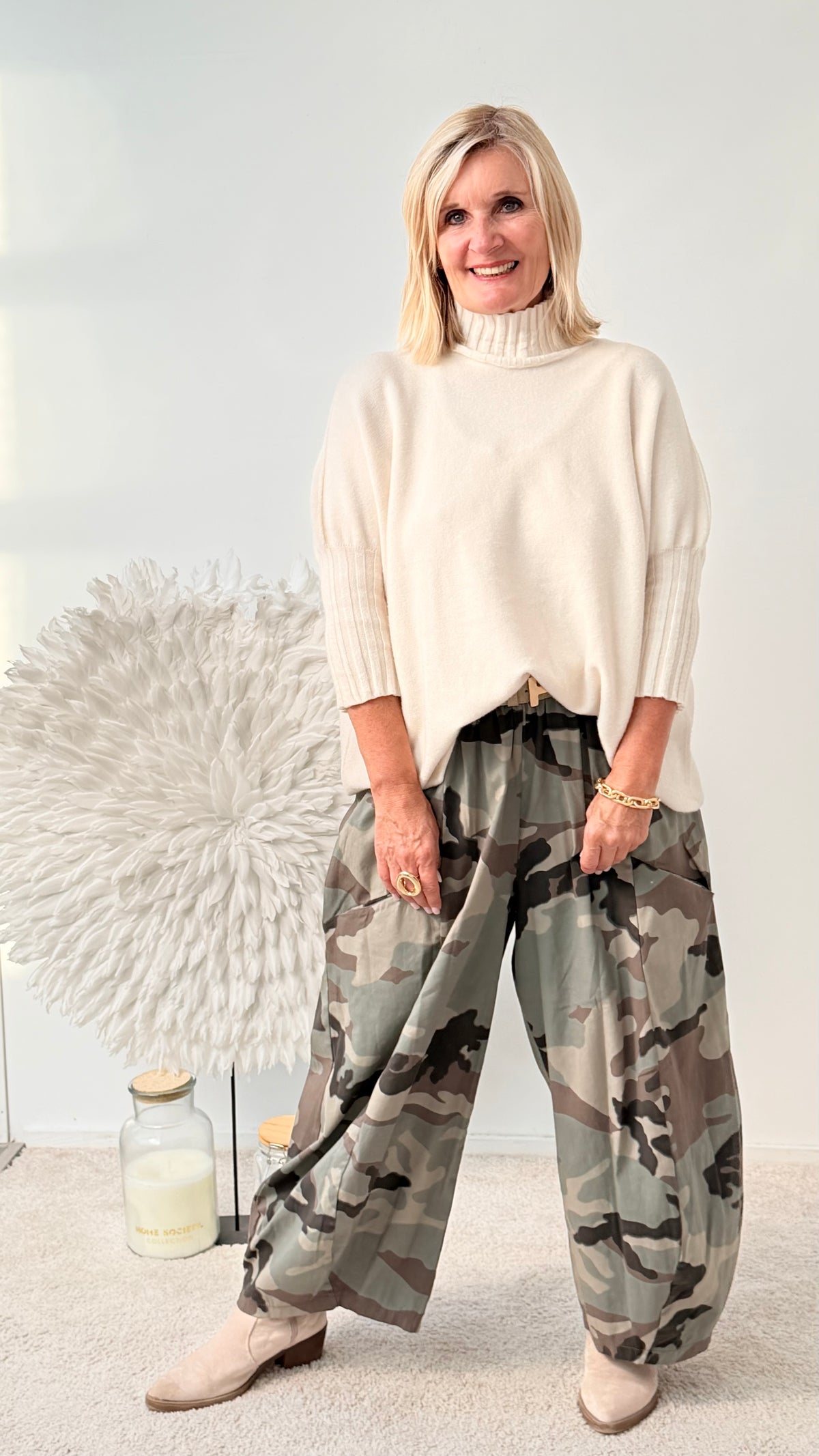 HOSE IM CAMOUFLAGE - MUSTER