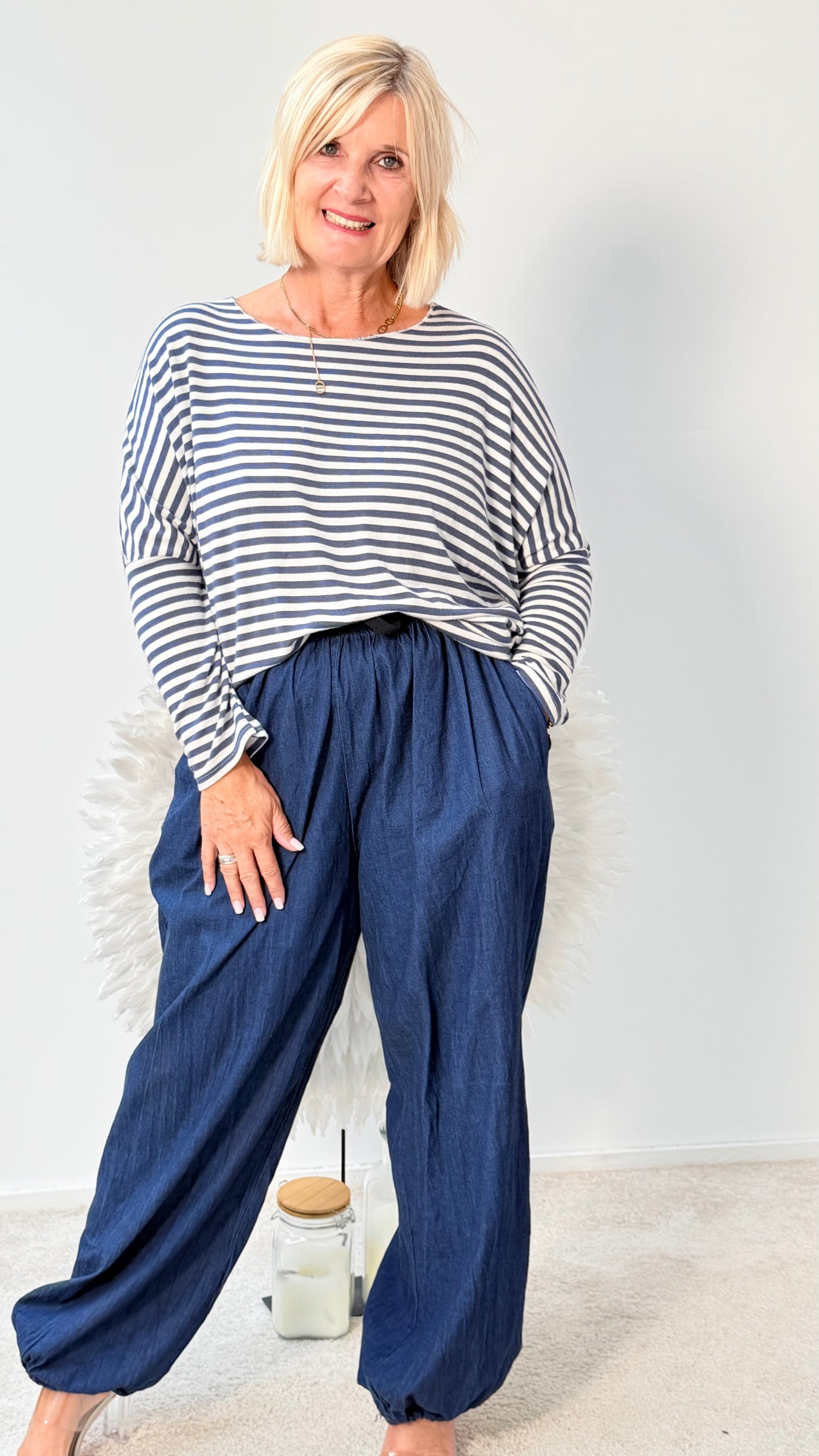 PULLI  TRENDIG "GESTREIFT"