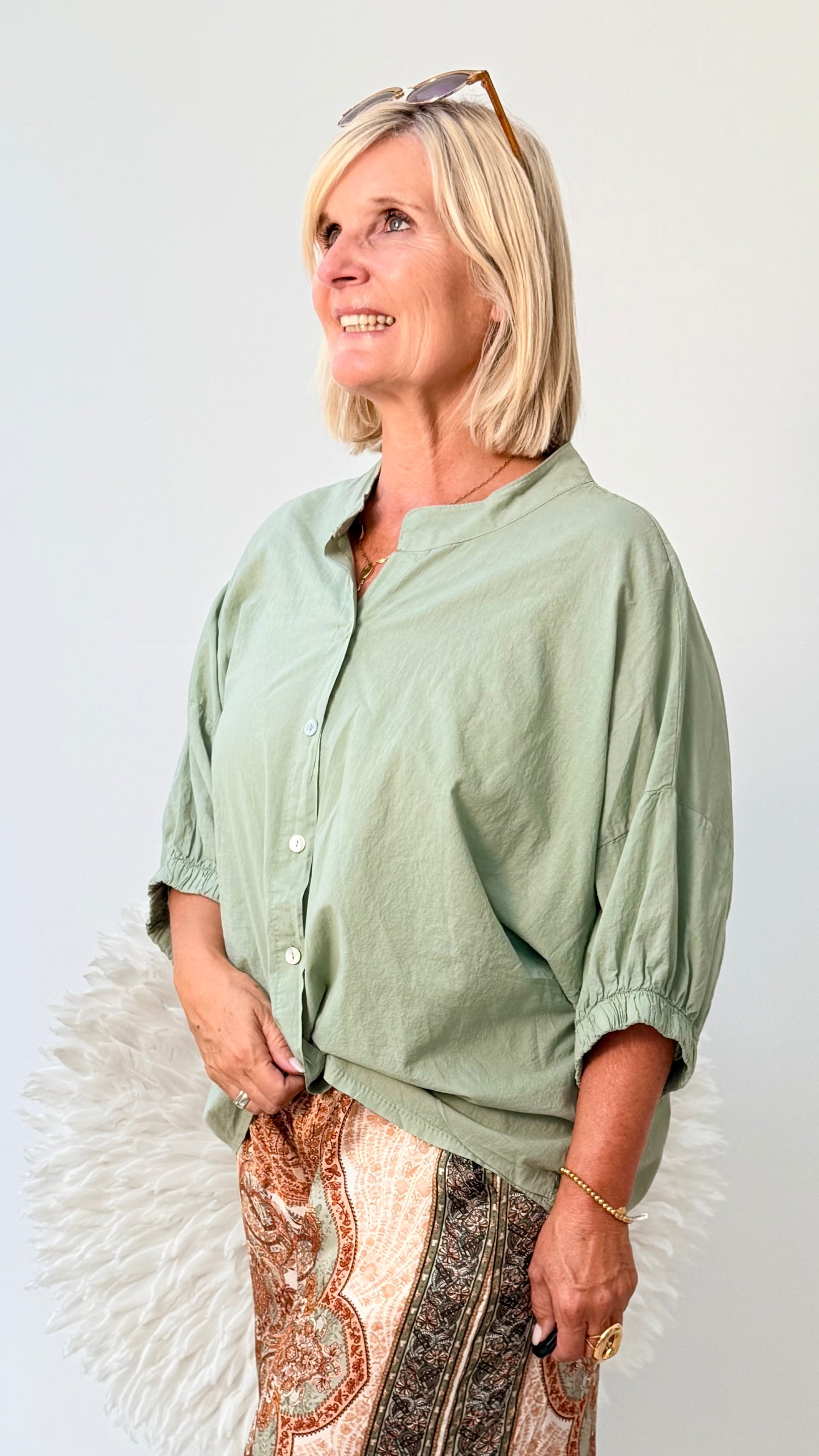 BLUSE BASIC "SALBEI“
