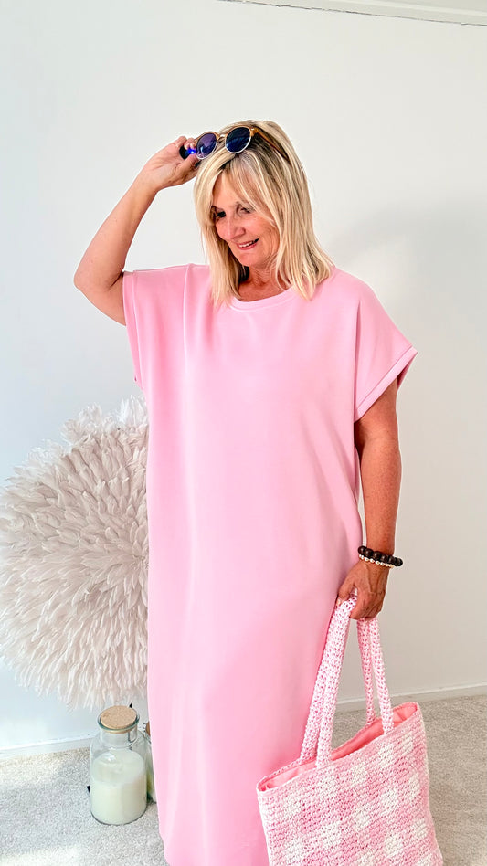 SPORTLICH STYLISCHES KLEID "ROSA"