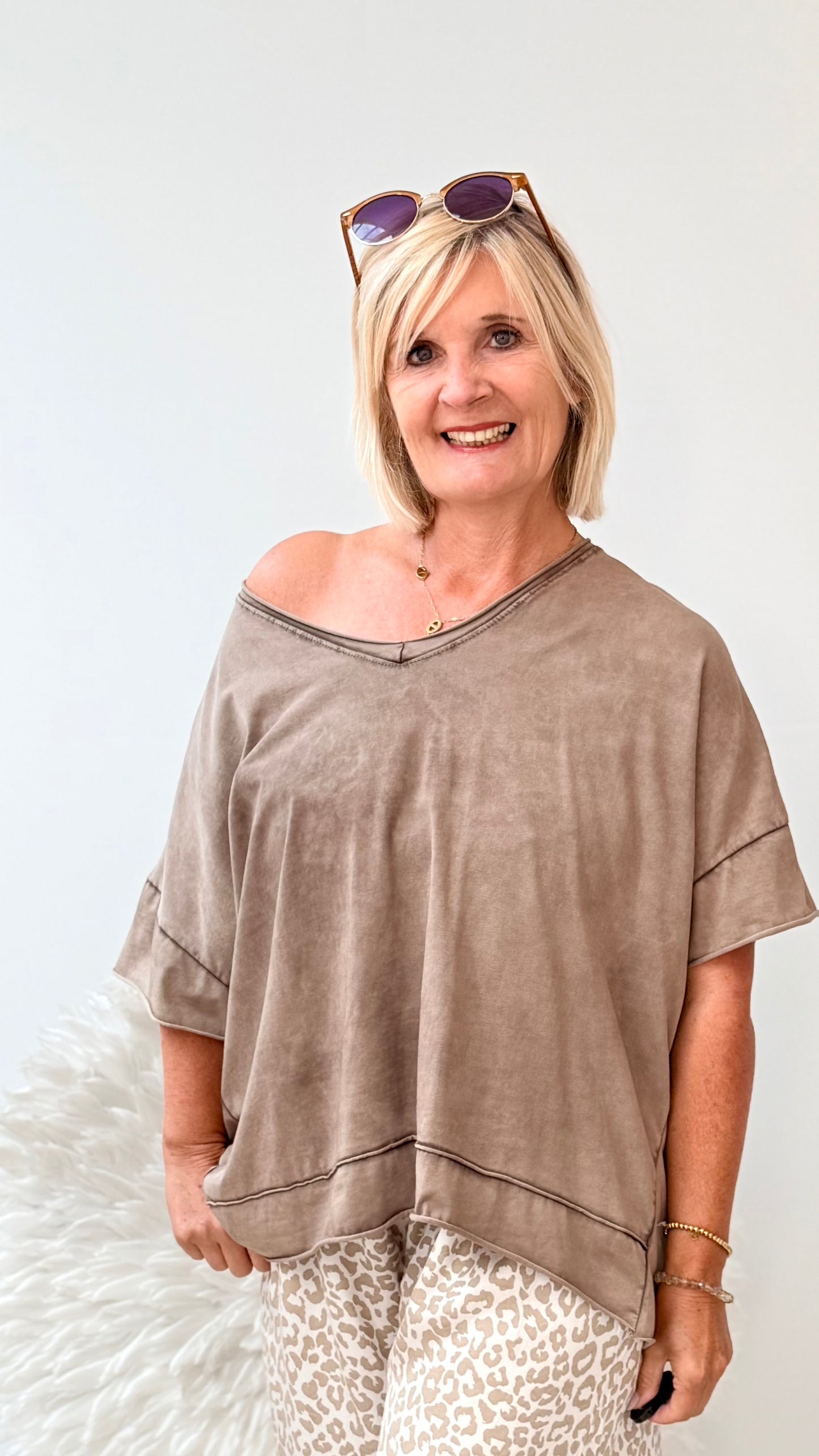 SHIRT OVERSIZE  "CAPUCCINO"