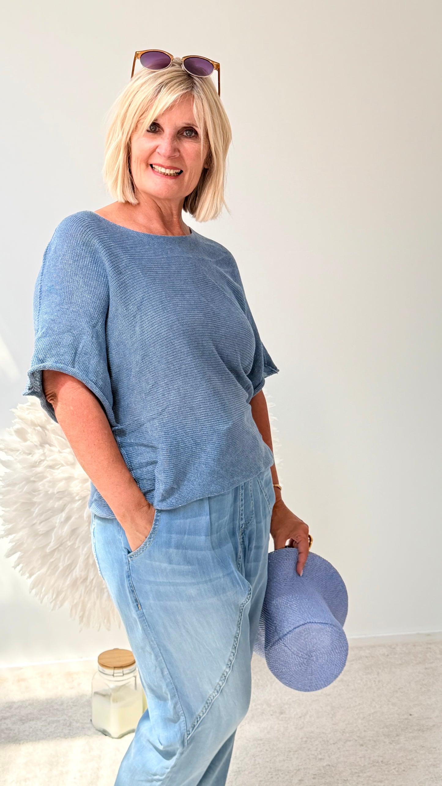 BASIC PULLI " RAUCH BLAU"