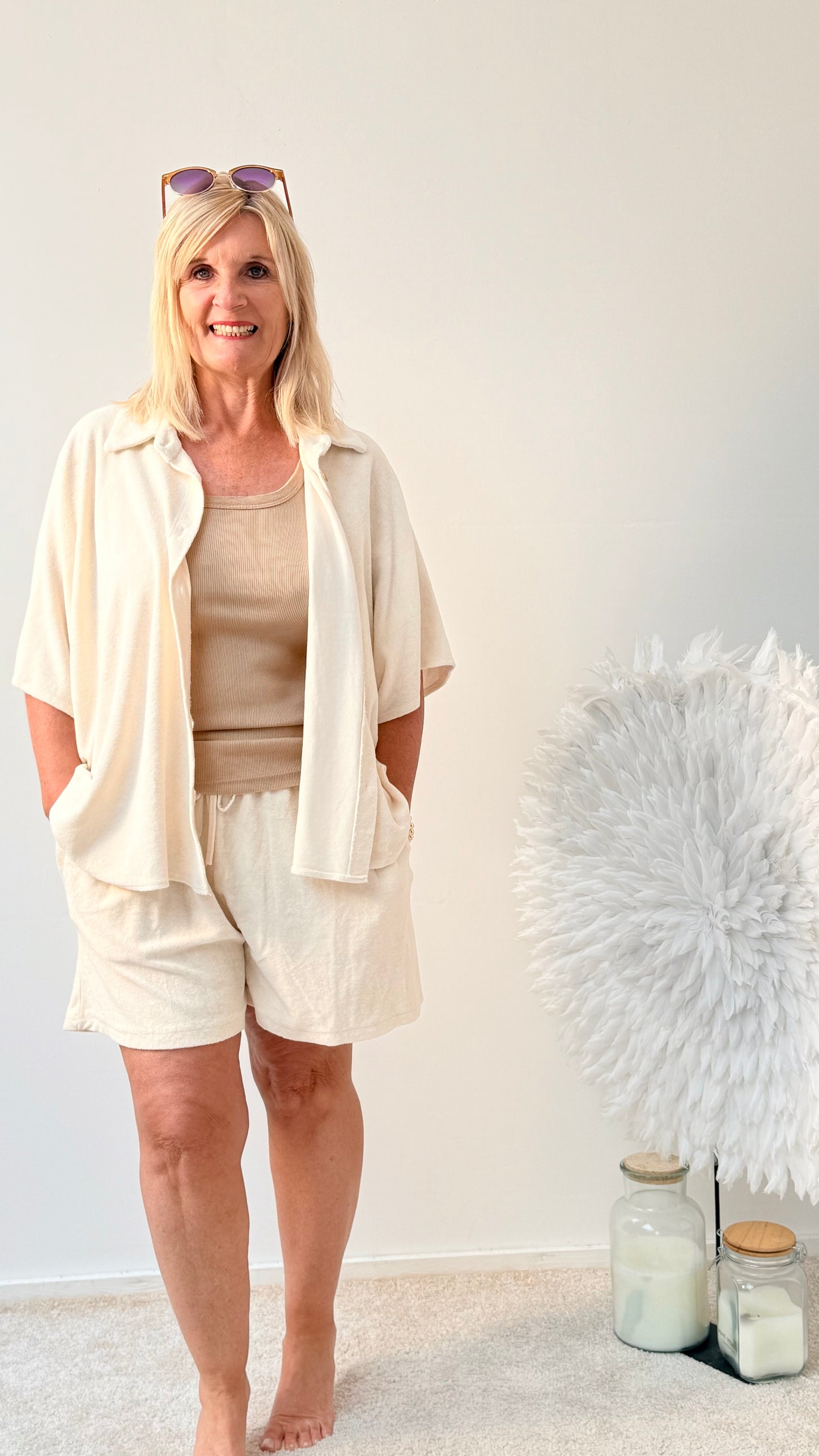 SHORTS "BEIGE"