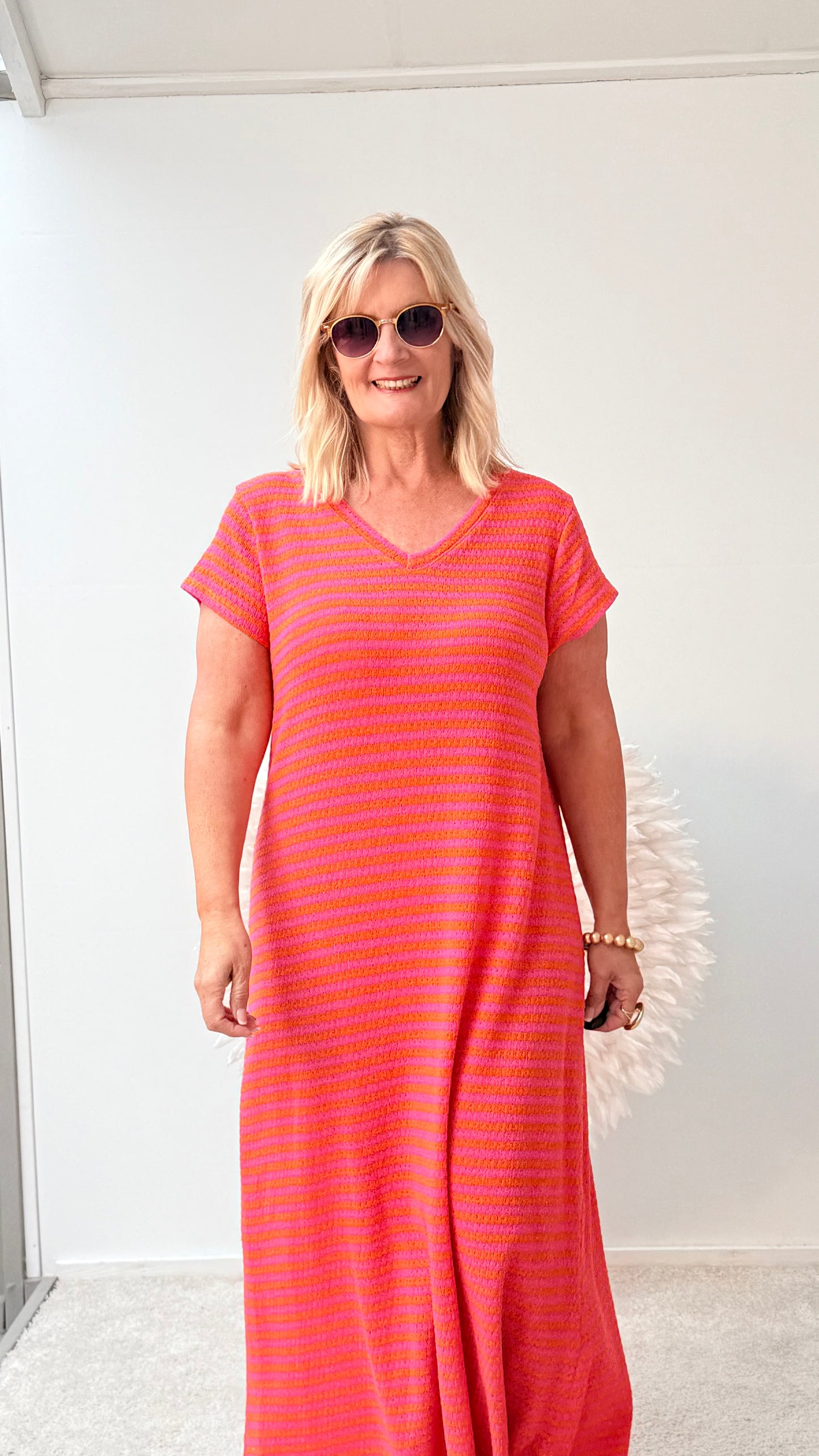 KLEID" TUBA" ORANGE