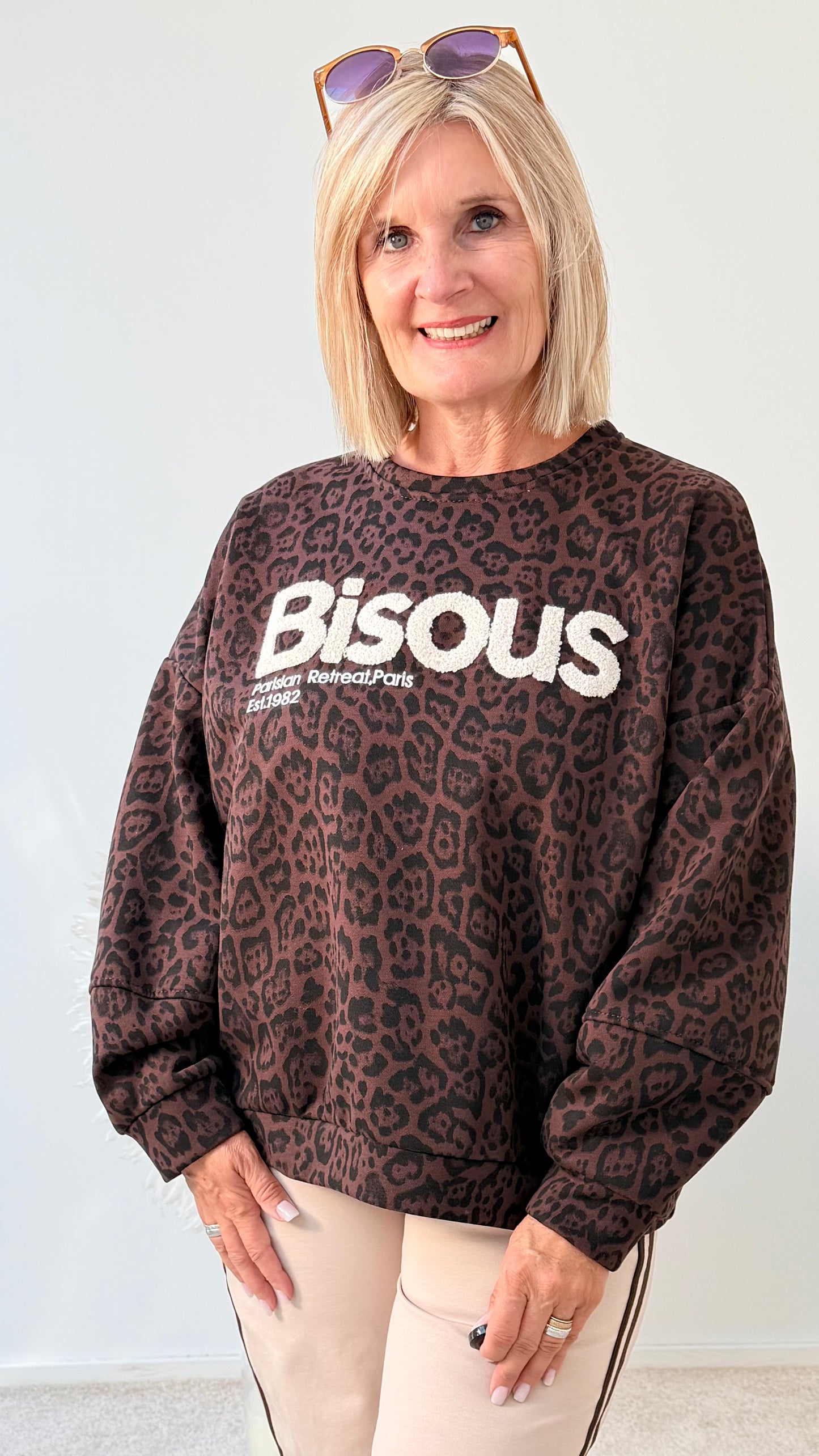 SWEATSHIRT "ANIMAL" BRAUN