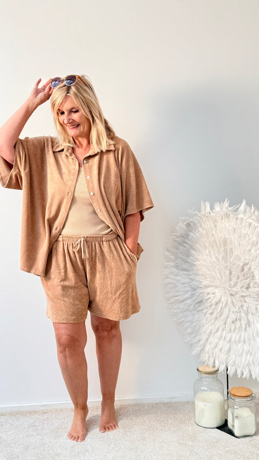SHORTS "CAMEL"