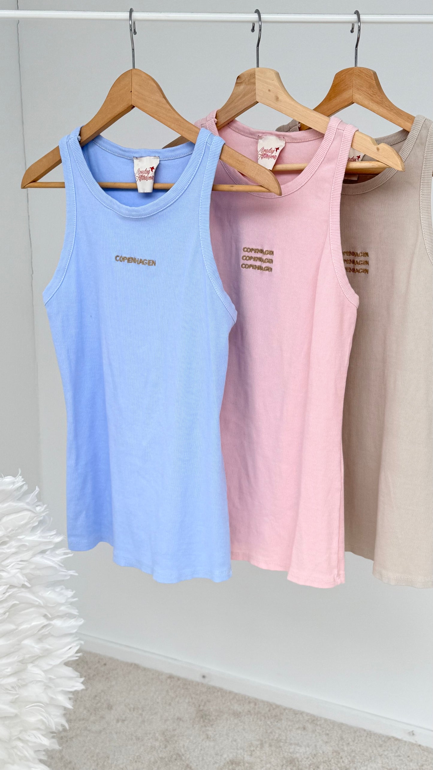 TANK TOP "VERSCHIEDENE FARBEN " COPENHAGEN"