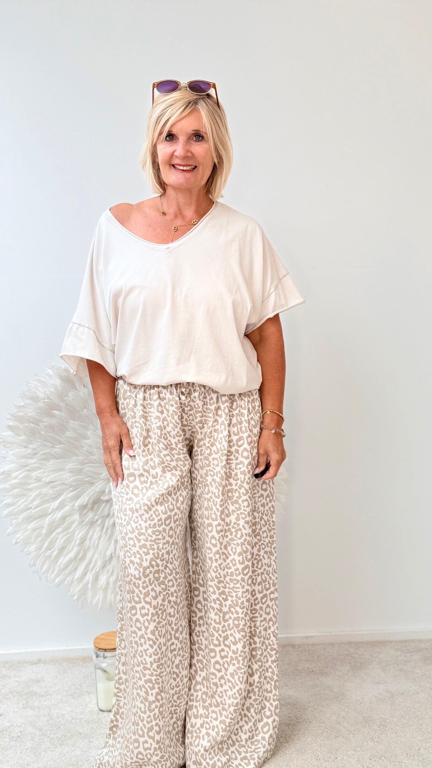 HOSE ANIMAL"BEIGE"