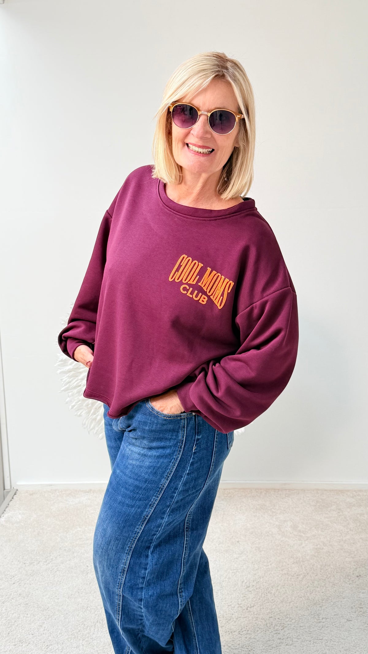 SWEATSHIRT "COOL MOMS" BEERENTON