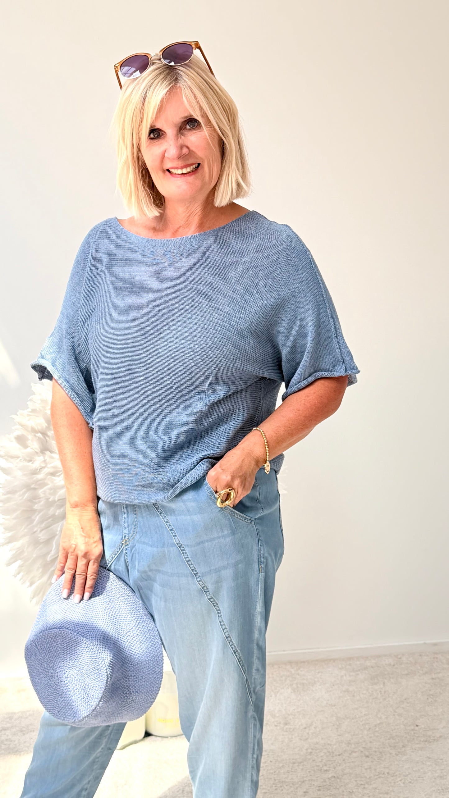 BASIC PULLI " RAUCH BLAU"