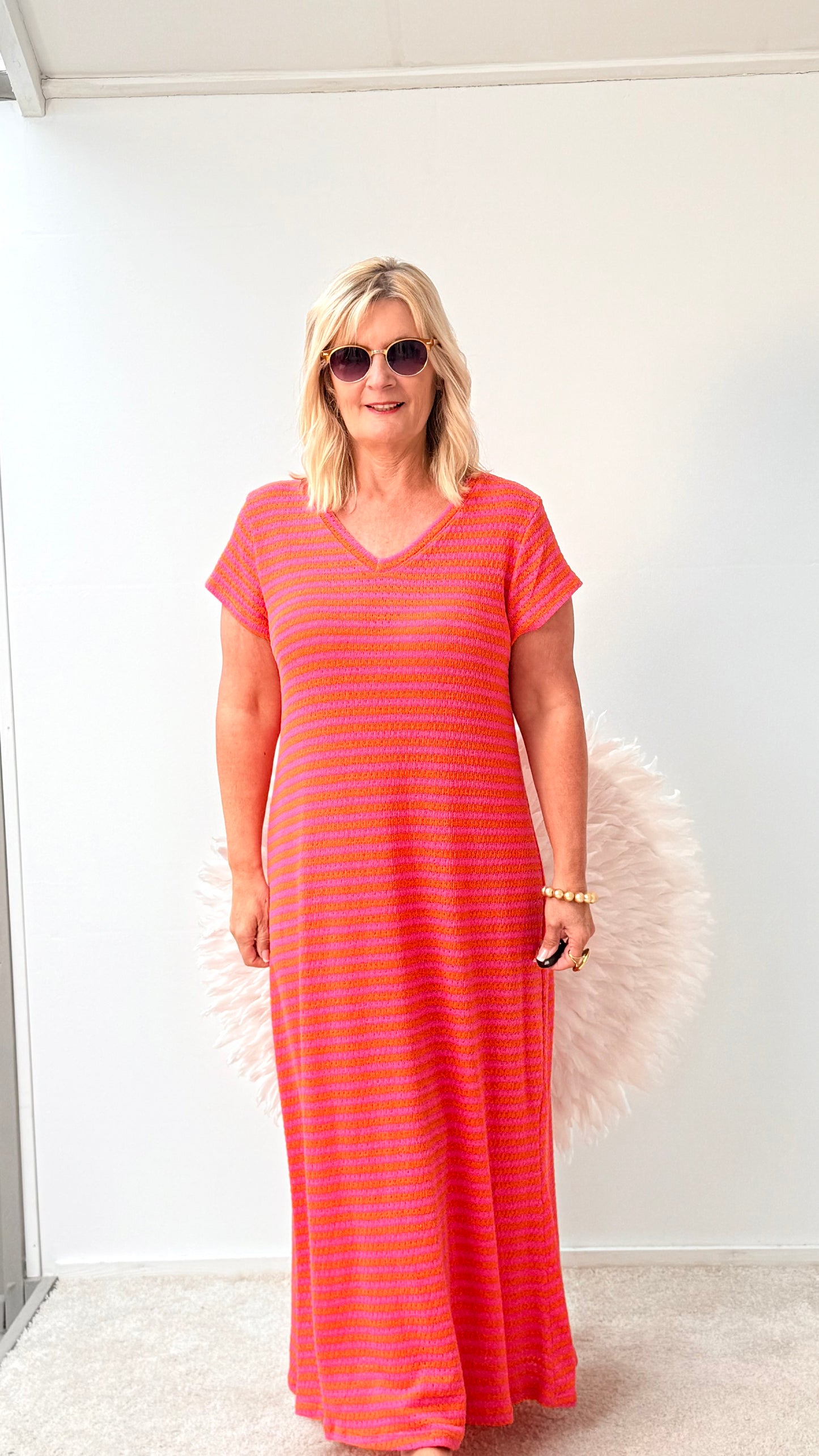KLEID" TUBA" ORANGE