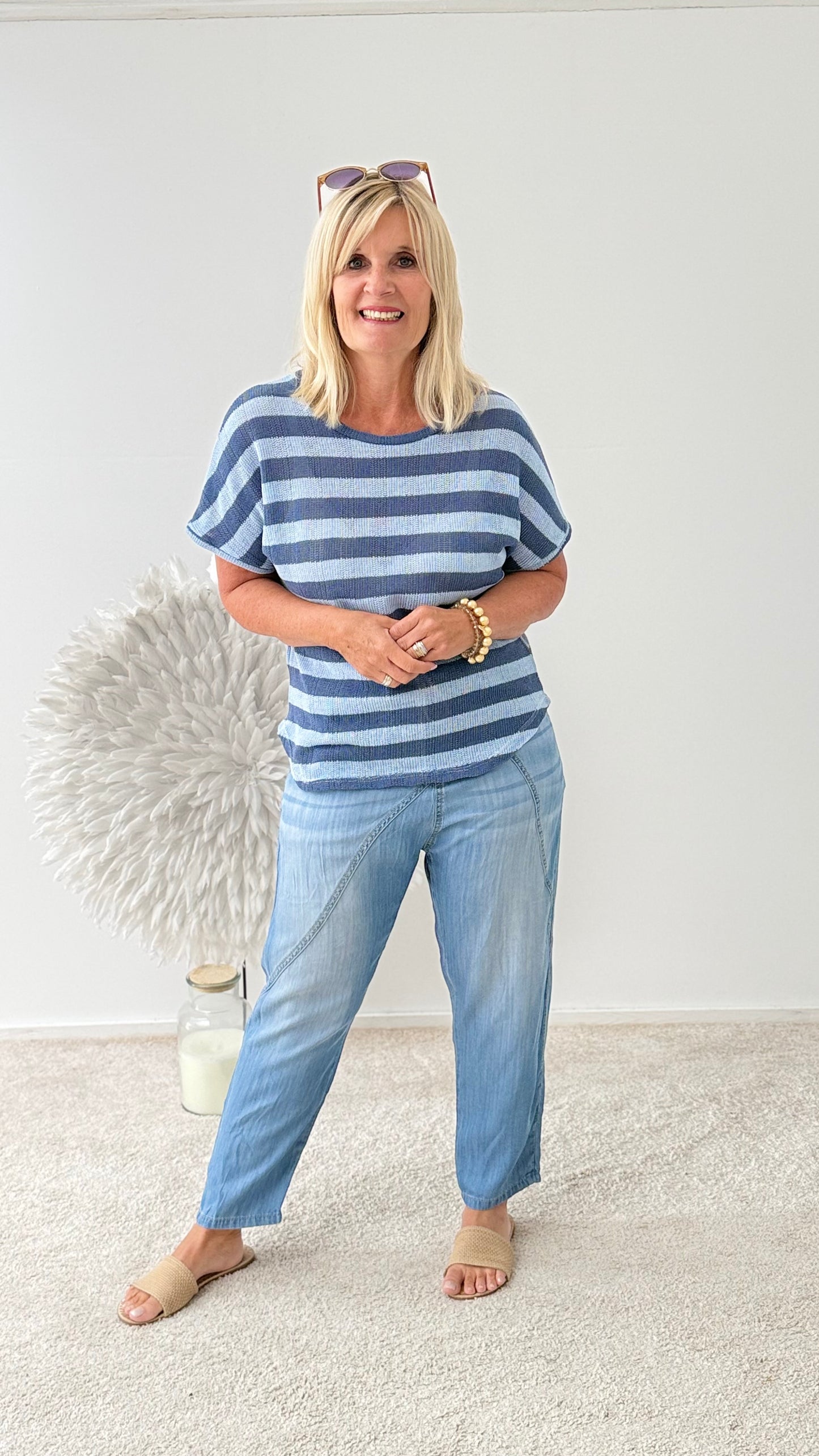 LEICHTEN JEANS IM DENIM LOOK