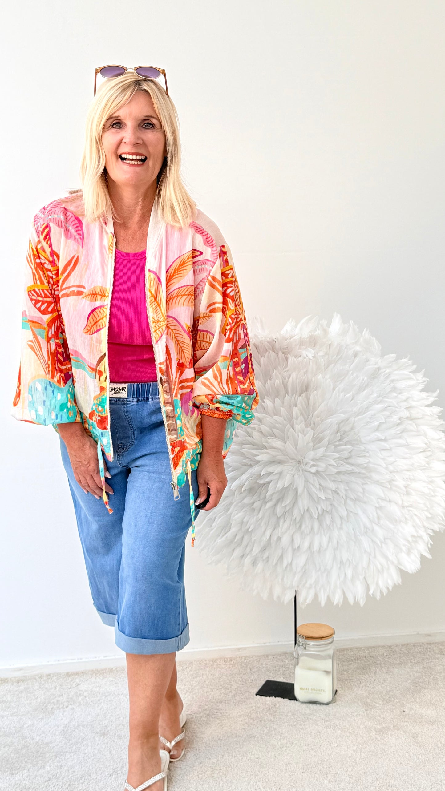 JACKE IN TOLLEN BUNTEN FARBEN