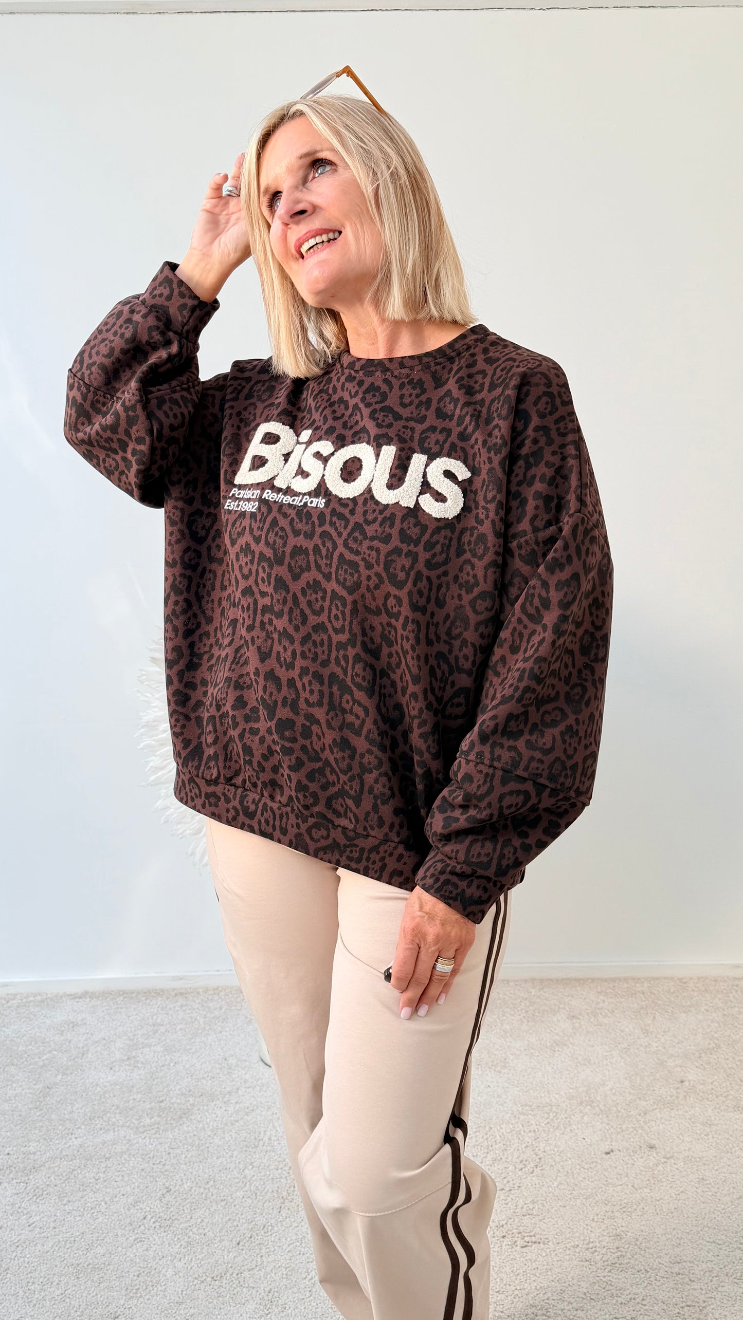 SWEATSHIRT "ANIMAL" BRAUN