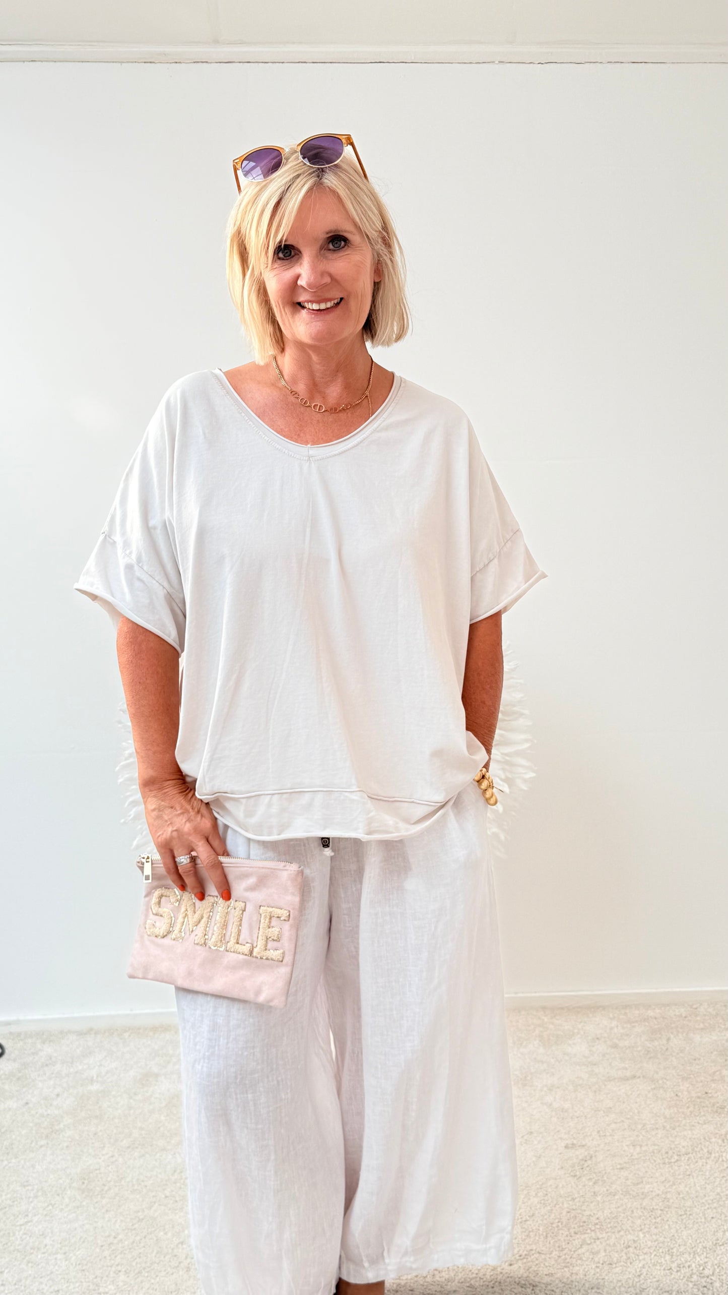 SHIRT OVERSIZE  "BEIGE "