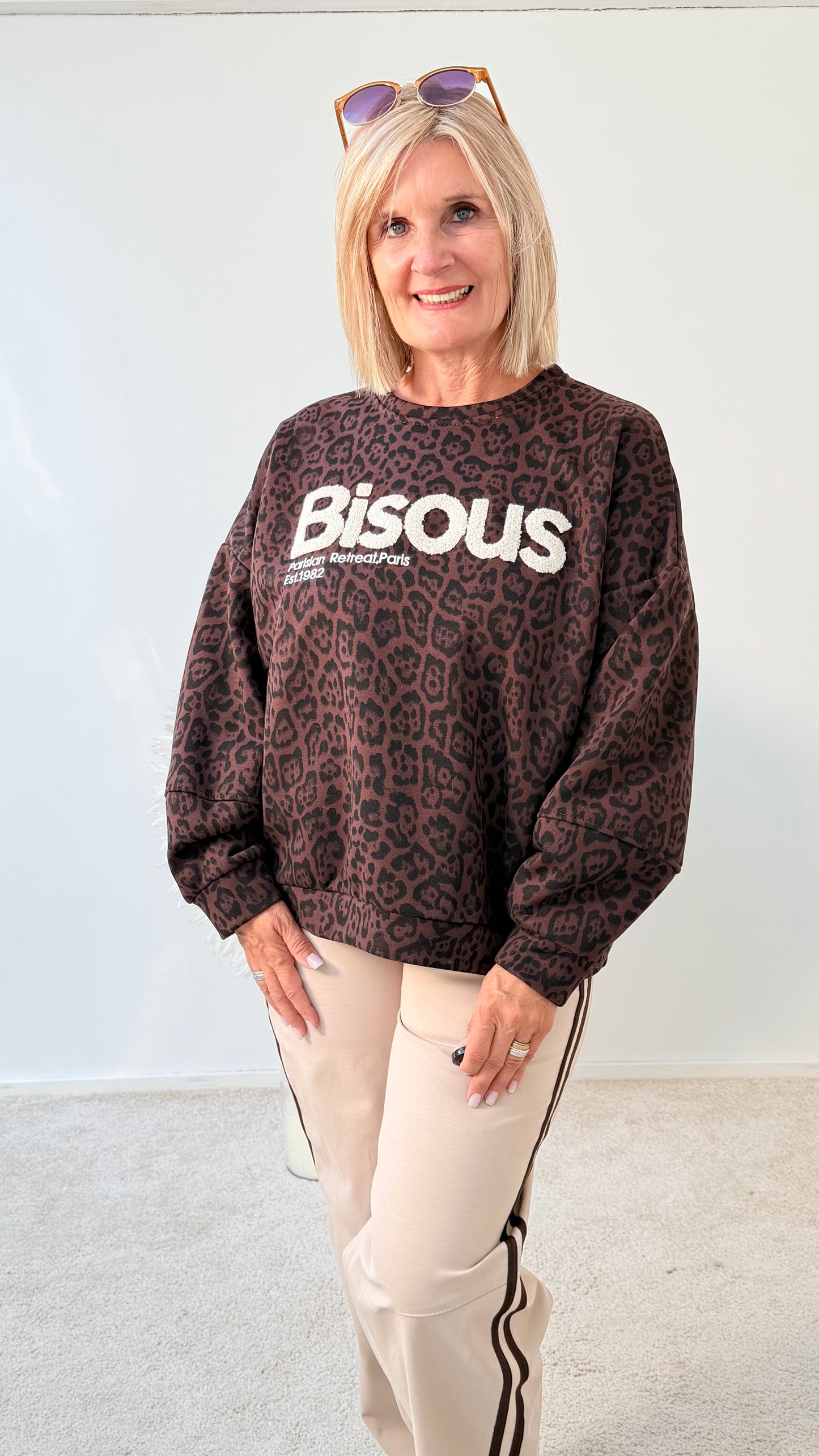 SWEATSHIRT "ANIMAL" BRAUN