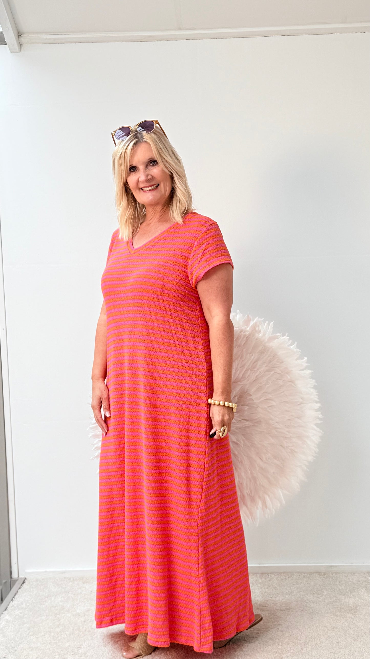 KLEID" TUBA" ORANGE