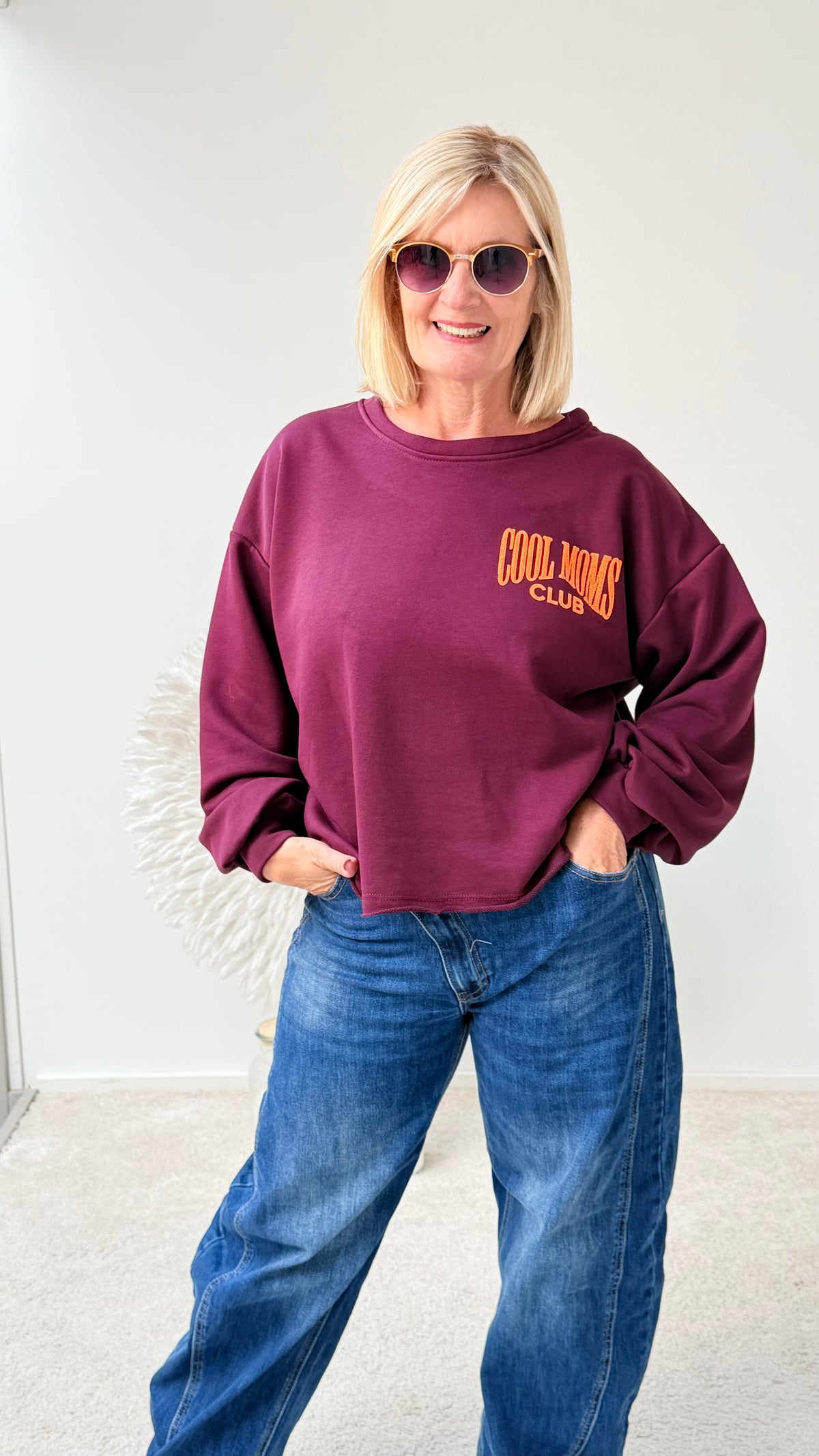 SWEATSHIRT "COOL MOMS" BEERENTON