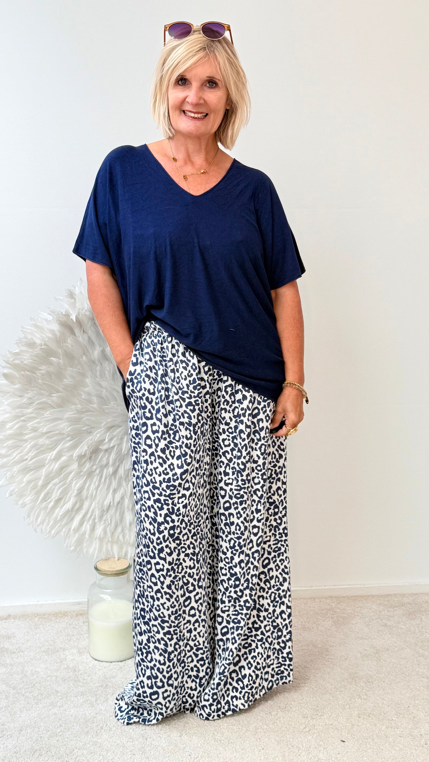 HOSE ANIMAL"BLAU"
