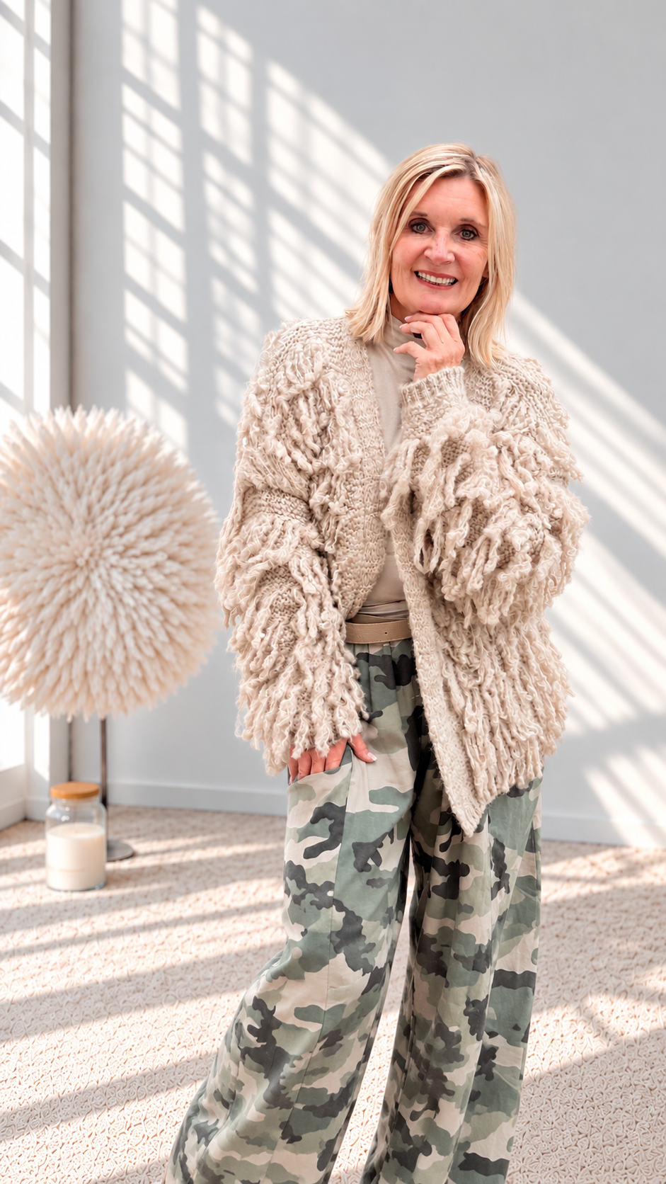 STRICKJACKE IM SCHLINGENSTRICK