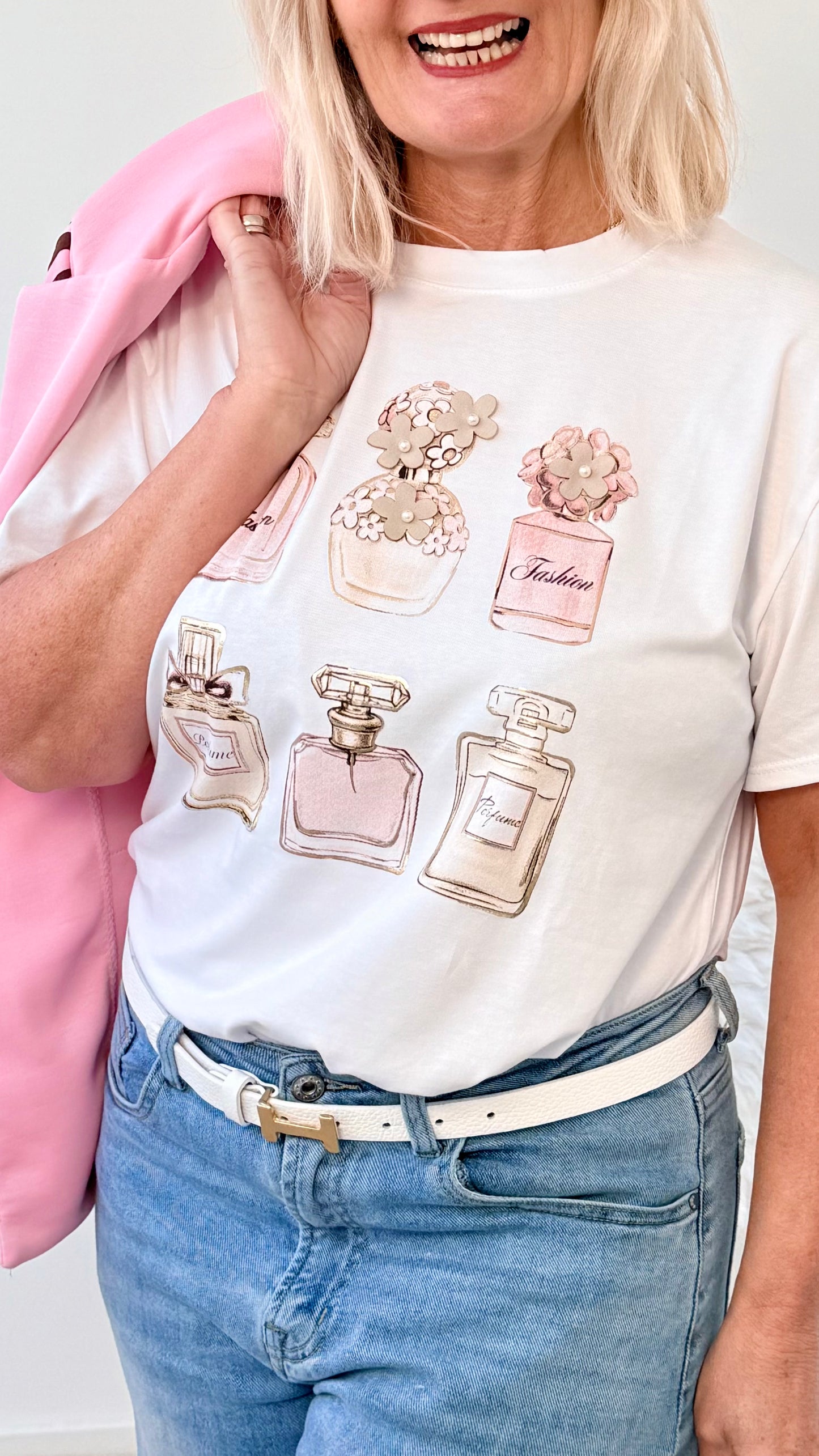 SHIRT "FLACON"ROSA