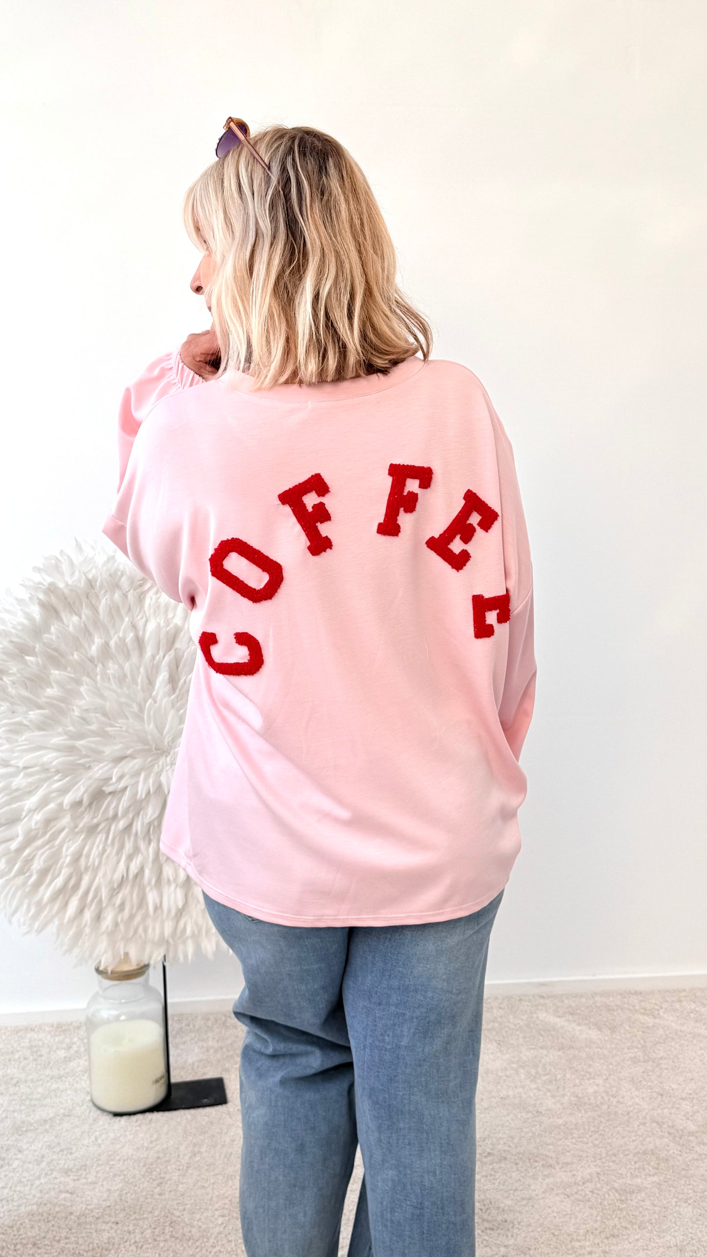 SHIRT"COFFE"ROSA