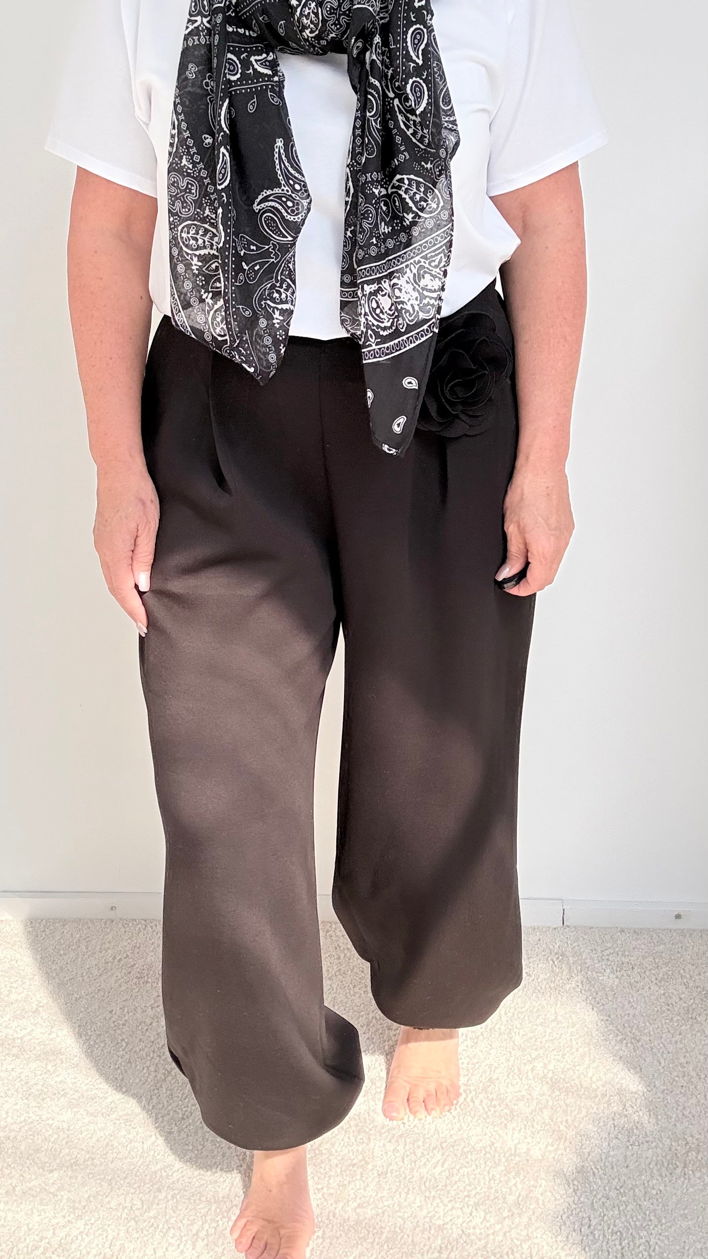 COZY HOSE "JOGGINGSTYLE" SCHWARZ