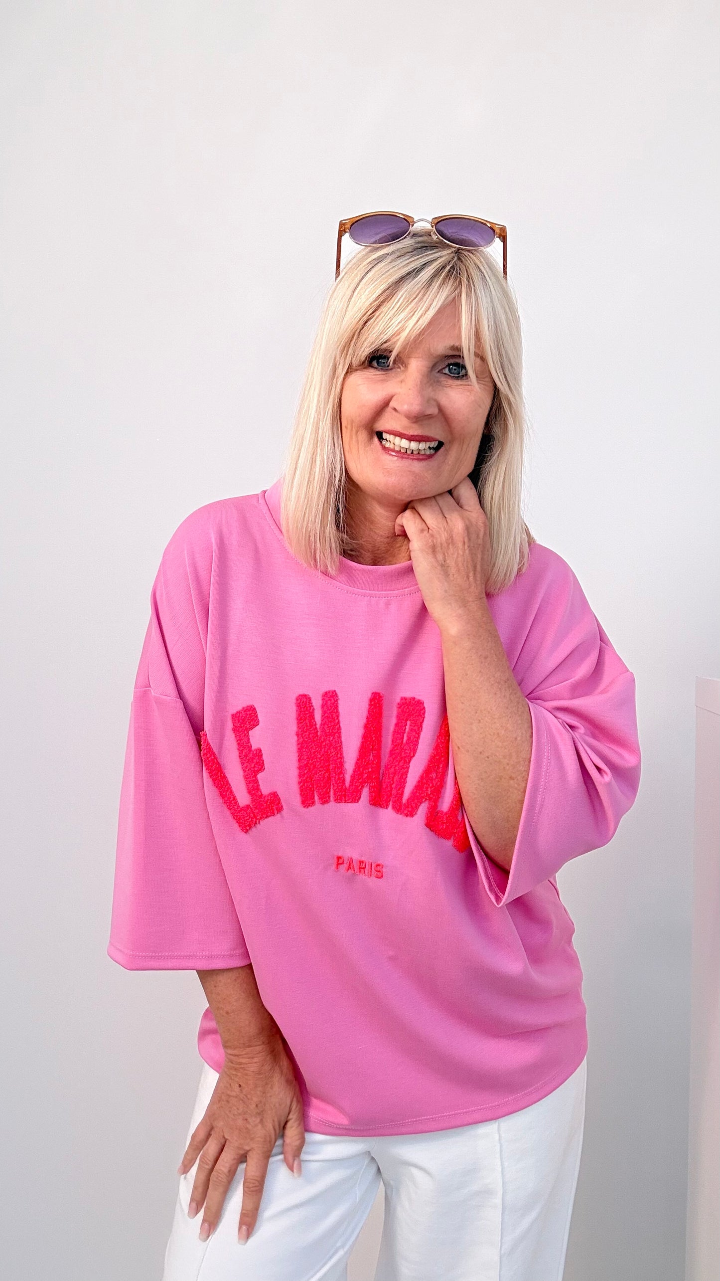 SHIRT " LE PARIS" PINK