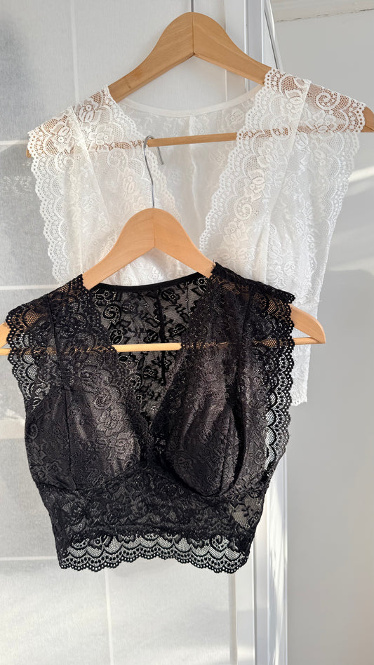 BUSTIER / TOP WEIß