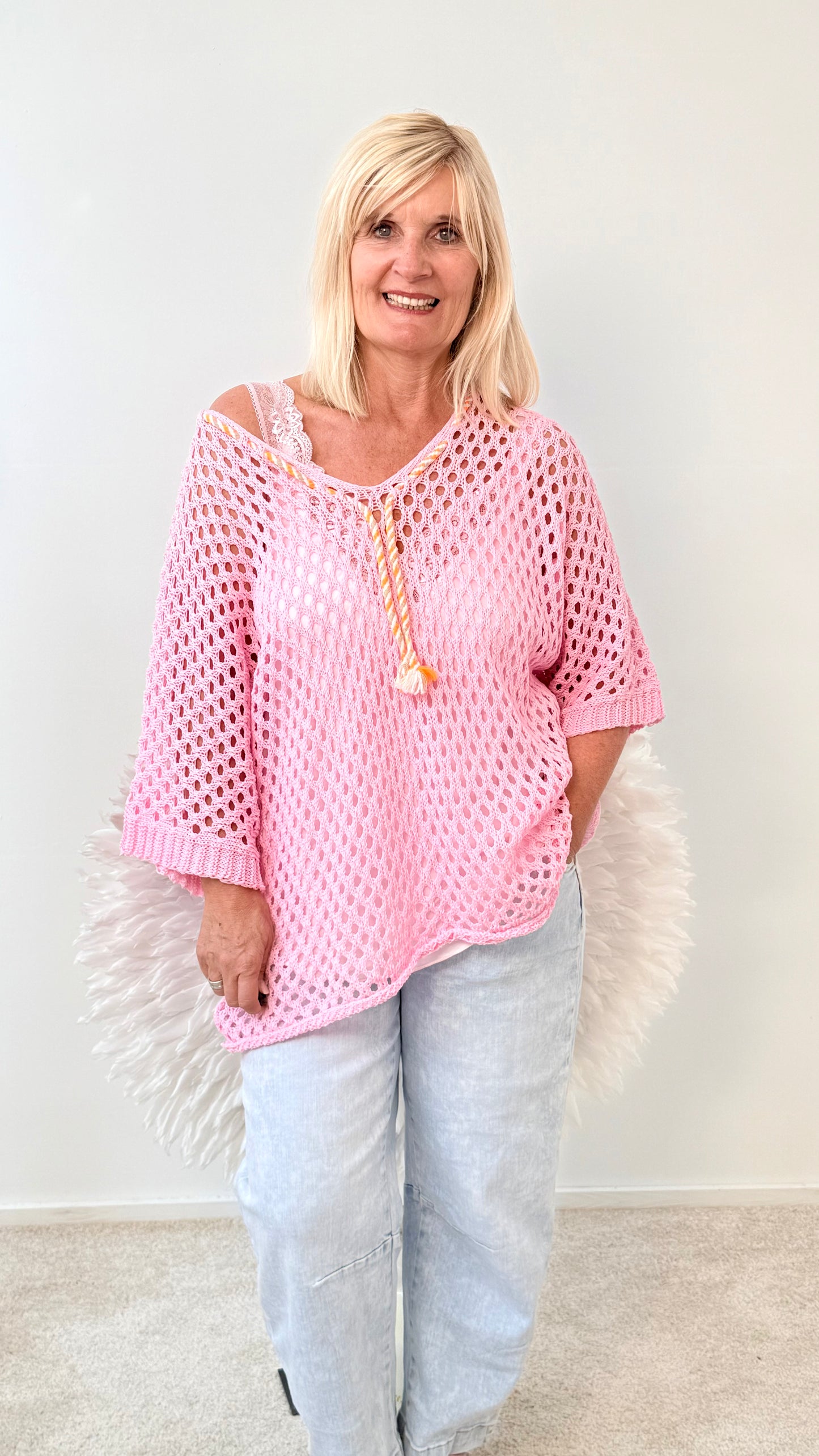 LOCHSTRICK PULLI " ROSA"