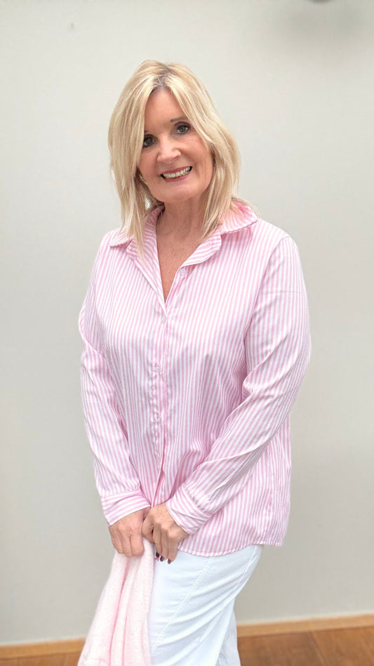 BLUSE GESTREIFT "ROSA
