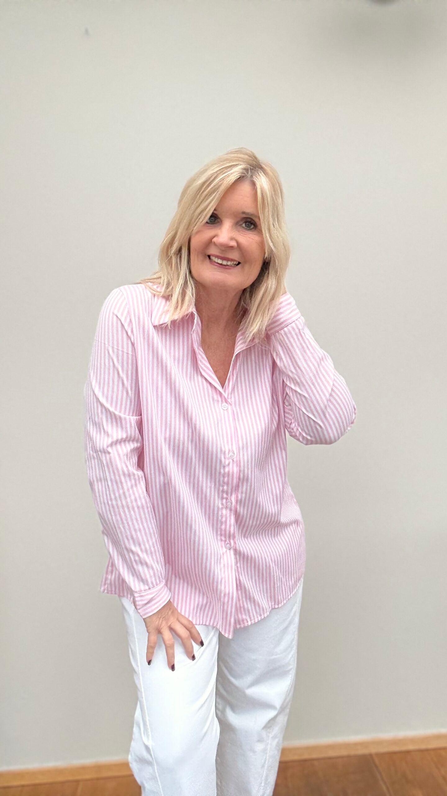 BLUSE GESTREIFT "ROSA