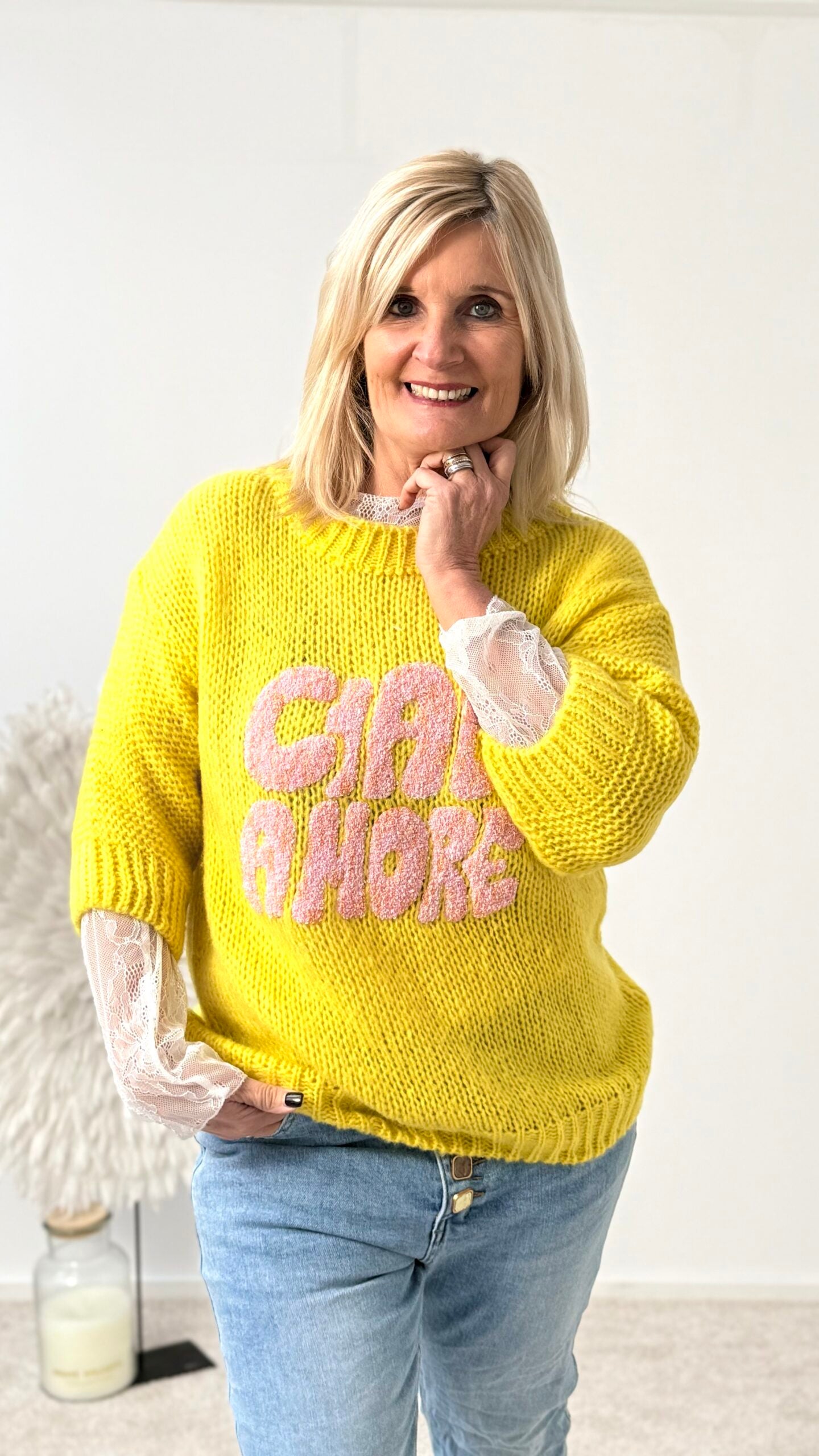 PULLI "AMOUR"GELB
