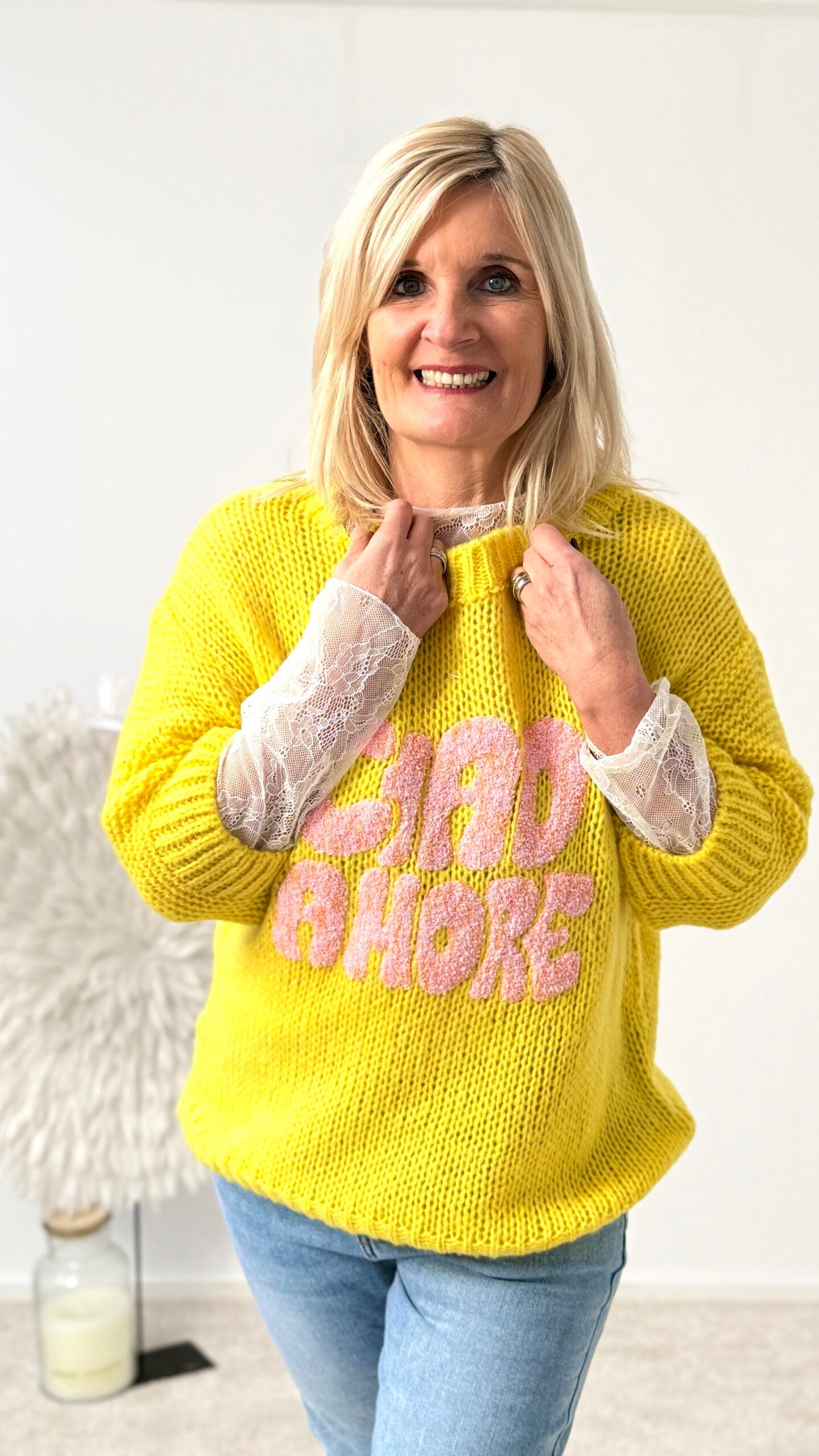PULLI "AMOUR"GELB