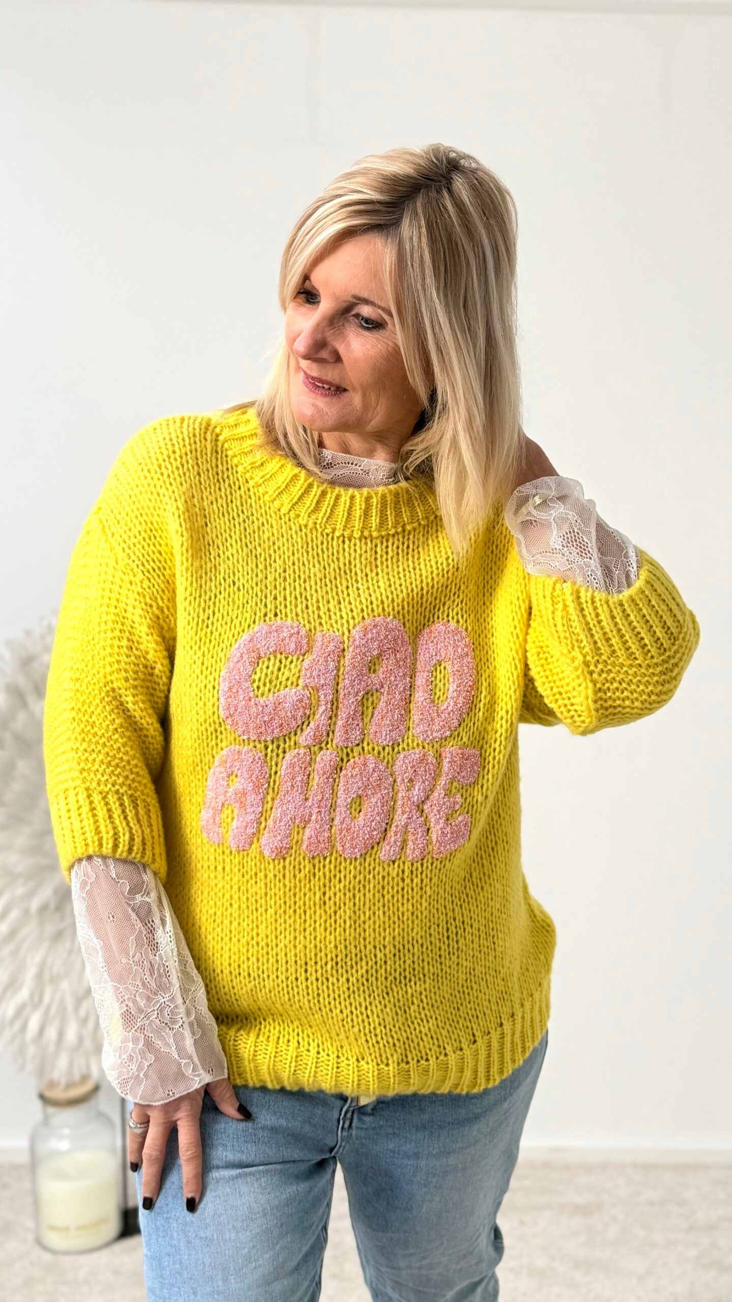 PULLI "AMOUR"GELB