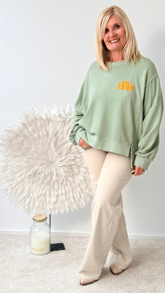 SWEATSHIRT "OLIVMIT APRIKOT