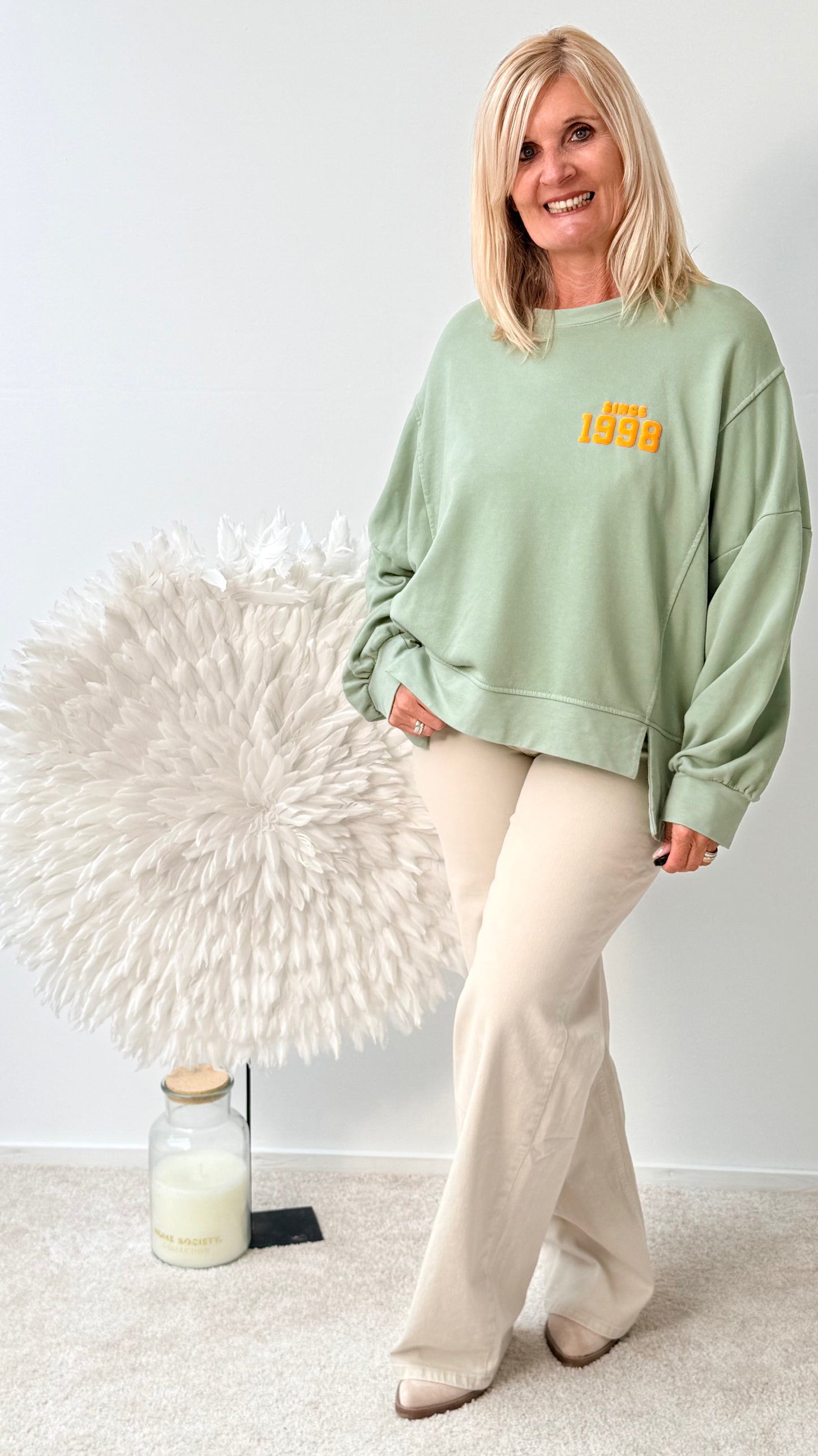 JEANS "SALLY"BEIGE