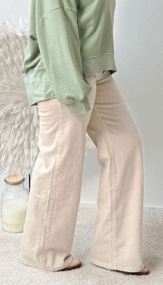 JEANS "SALLY"BEIGE