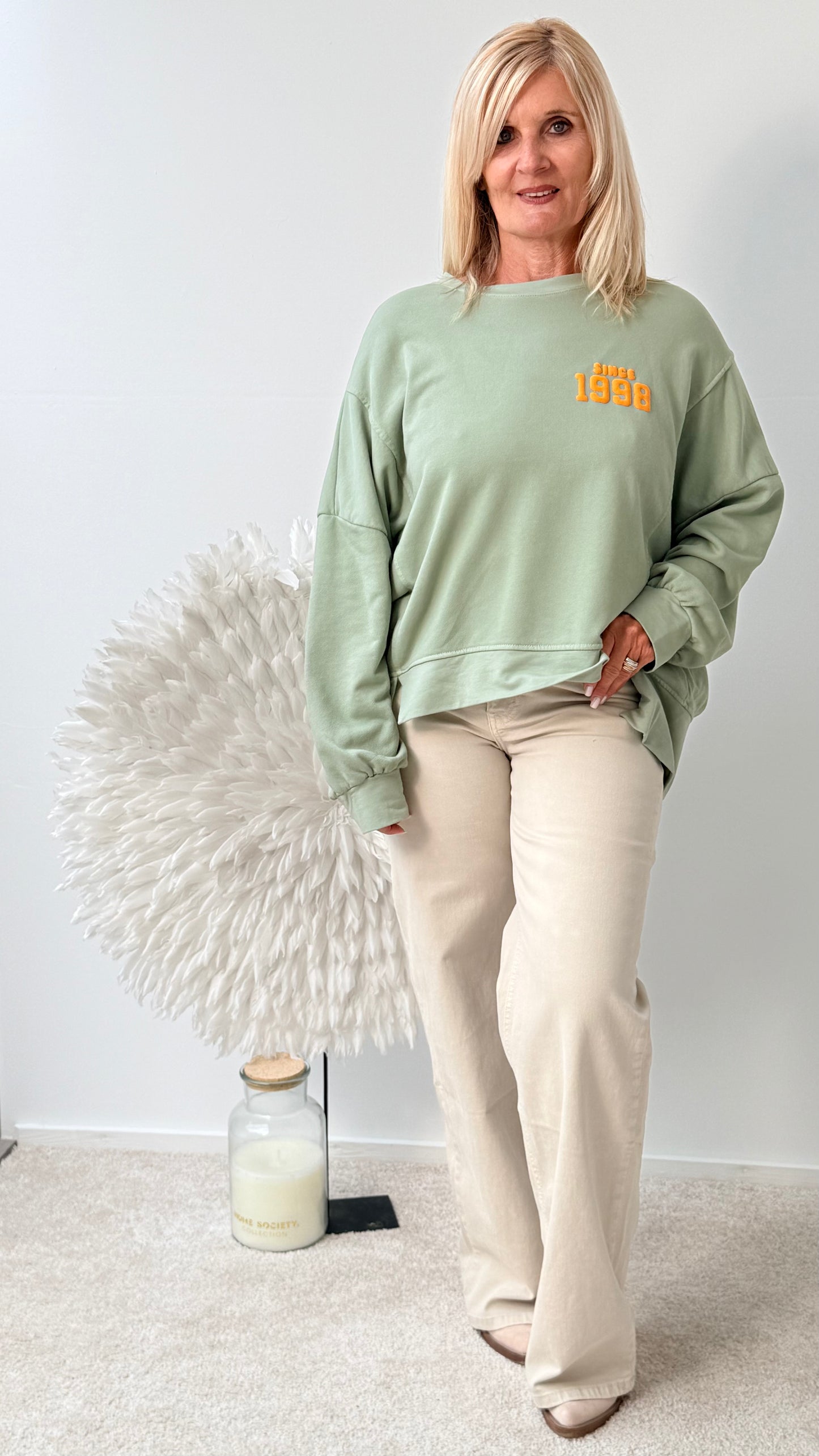 JEANS "SALLY"BEIGE