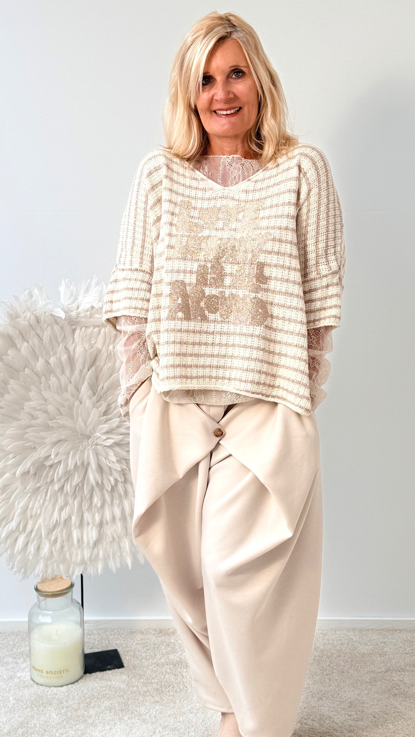 PULLI "LENSS" BEIGE