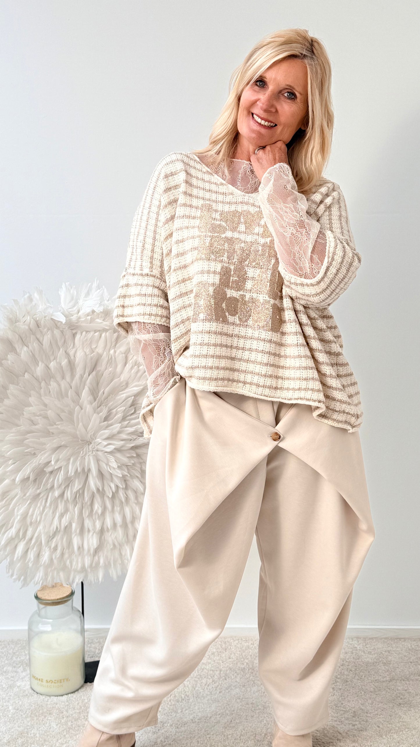 PULLI "LENSS" BEIGE